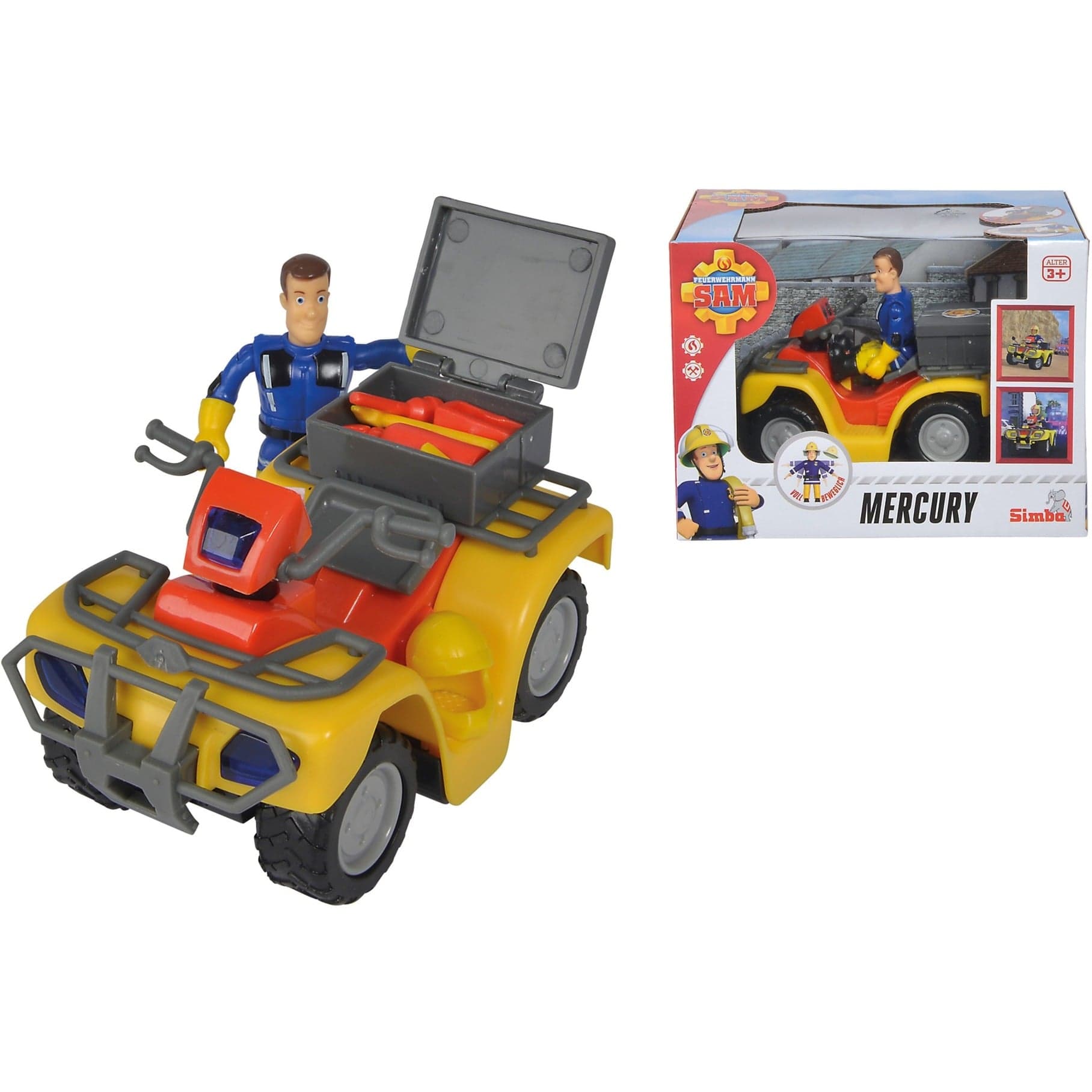 Feuerwehrmann Sam Mercury-Quad, Spielfahrzeug – Bild 1