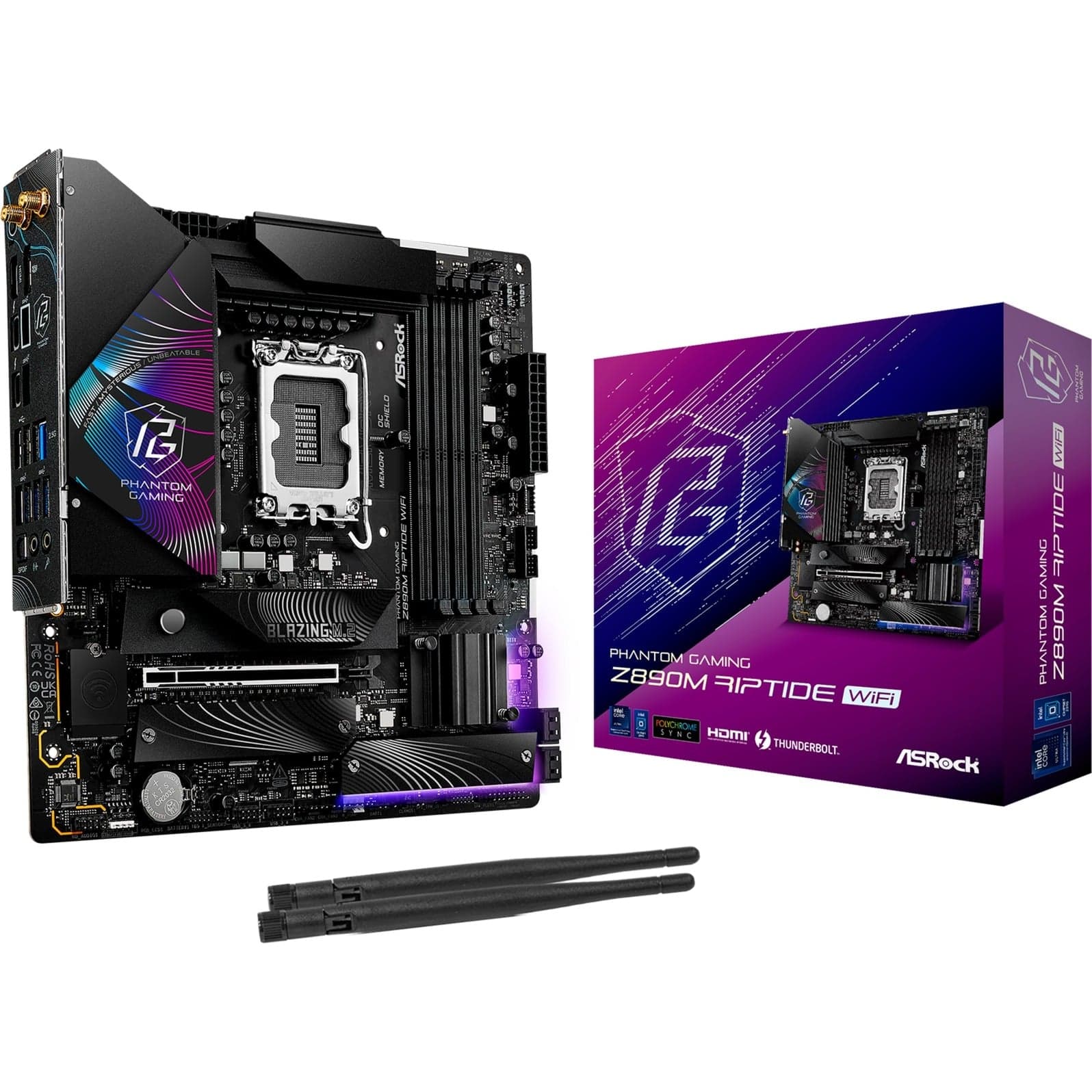 Z890M RIPTIDE WIFI, Mainboard – Bild 1