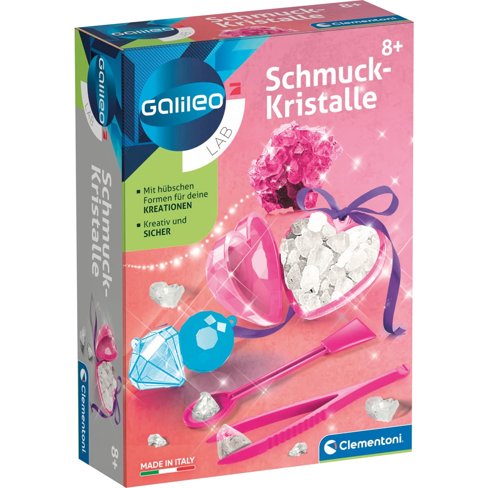 Schmuck-Kristalle, Experimentierkasten – Bild 1
