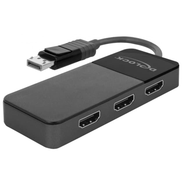 DisplayPort Splitter 1.4 > 3x HDMI MST – Bild 1