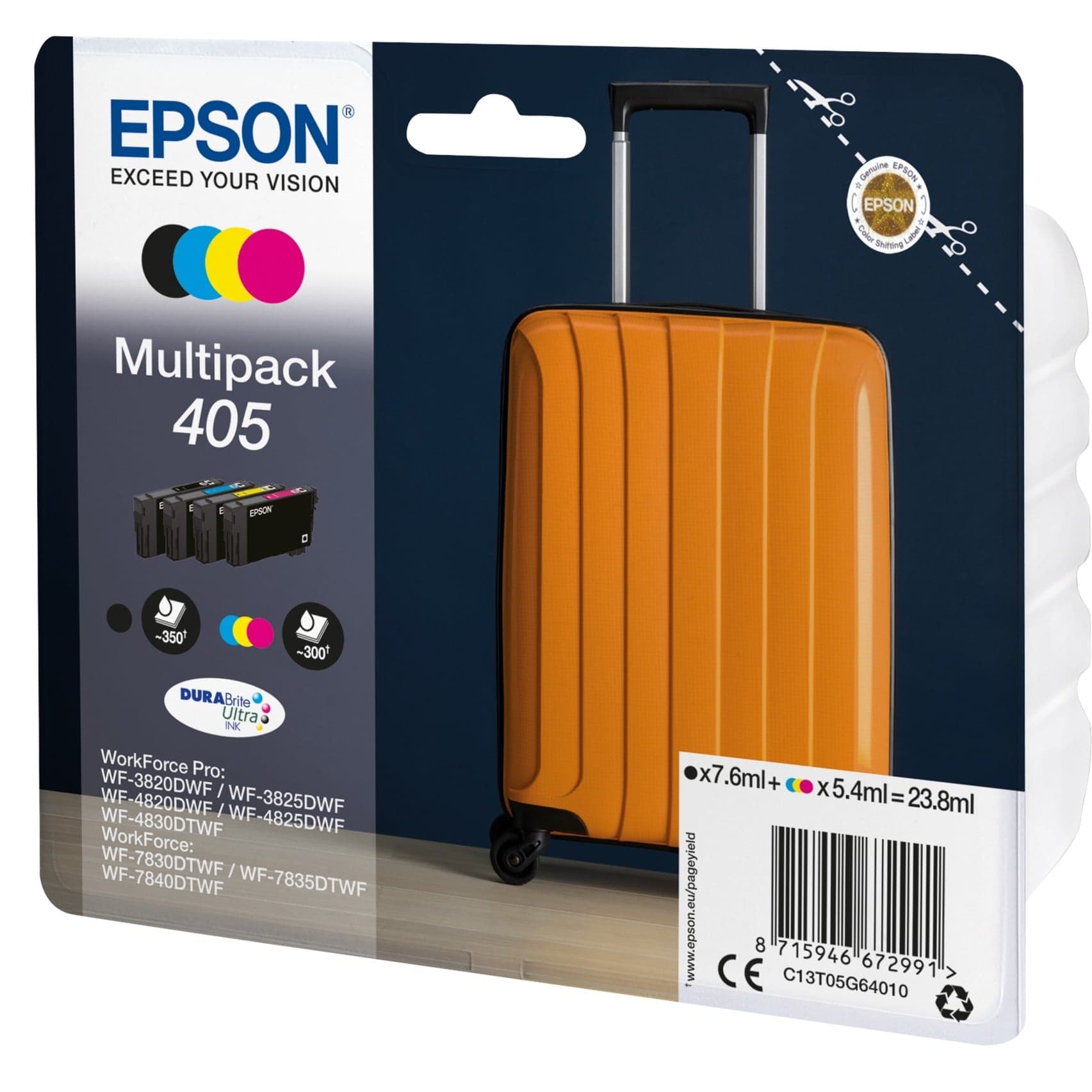Tinte Multipack 405 (C13T05G64010) – Bild 1