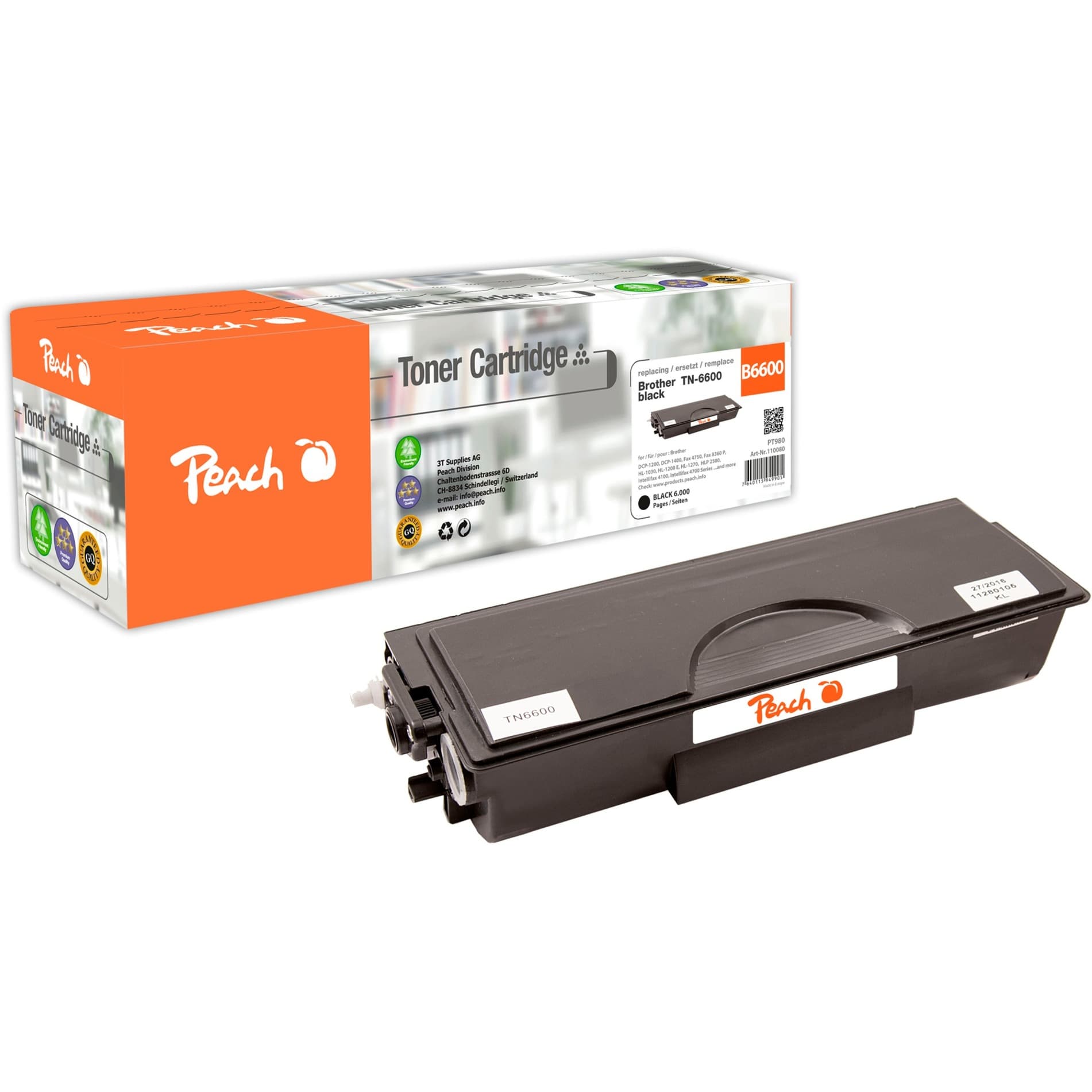 Toner schwarz 110080 – Bild 1