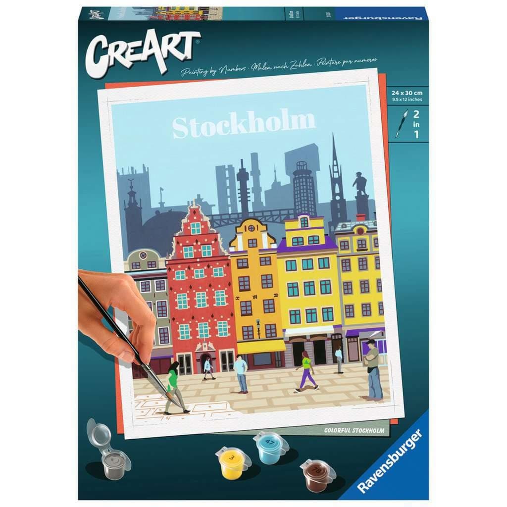 CreArt - Colorful Stockholm, Malen – Bild 1