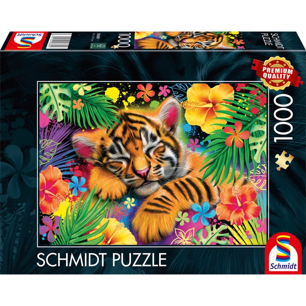 Tiger-Welpe, Puzzle – Bild 1