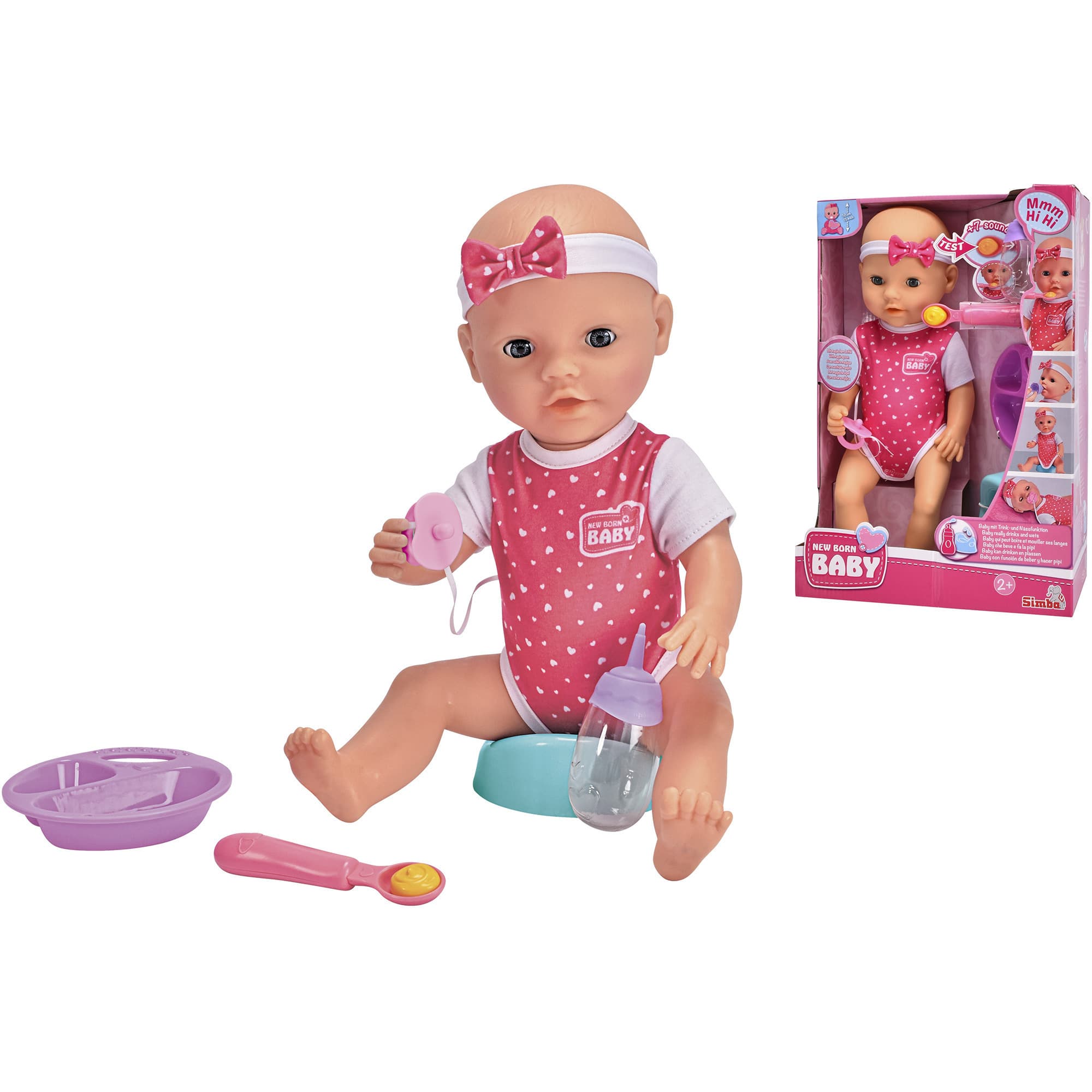New Born Baby Hungry, Puppe – Bild 1