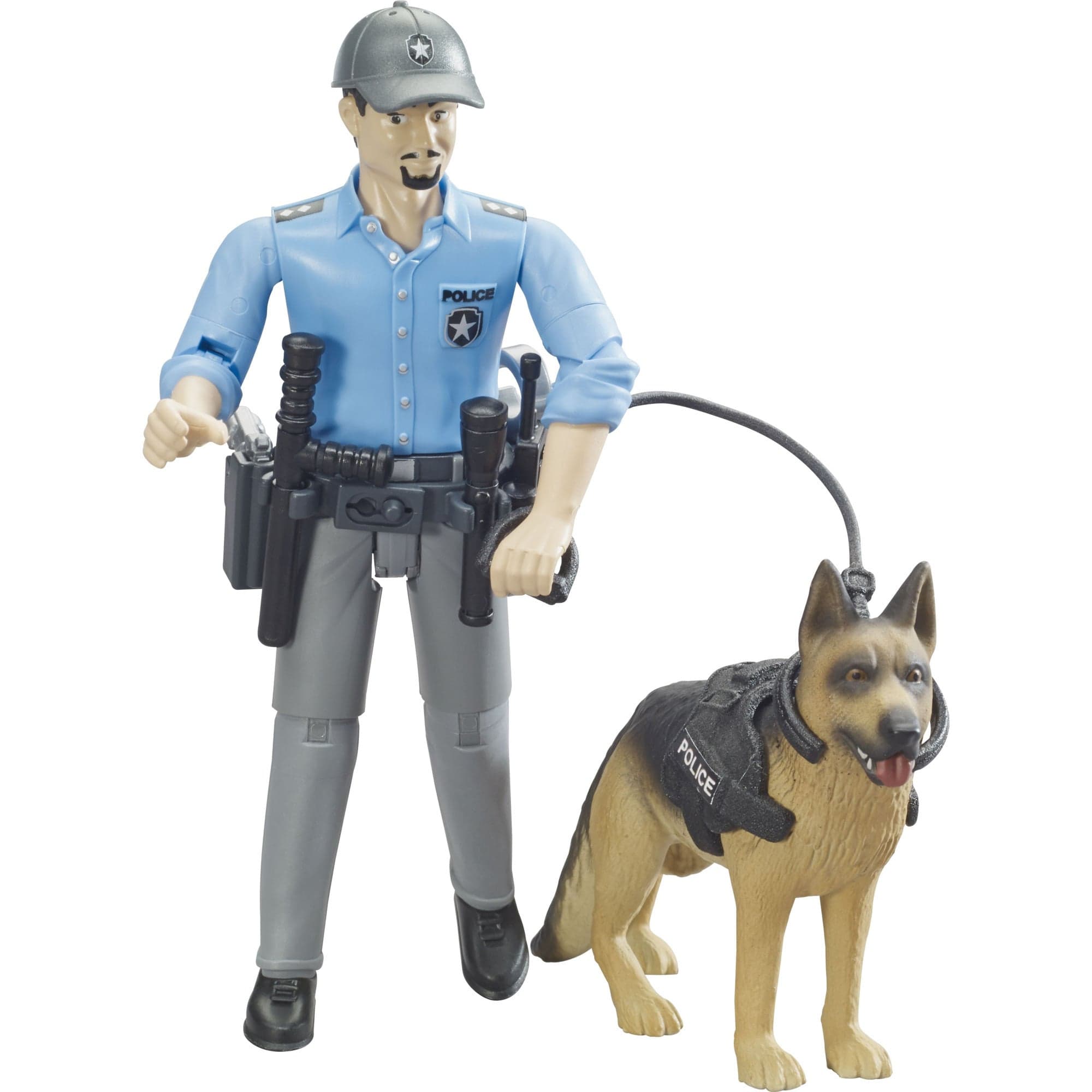 Polizist mit Hund, Spielfigur – Bild 1