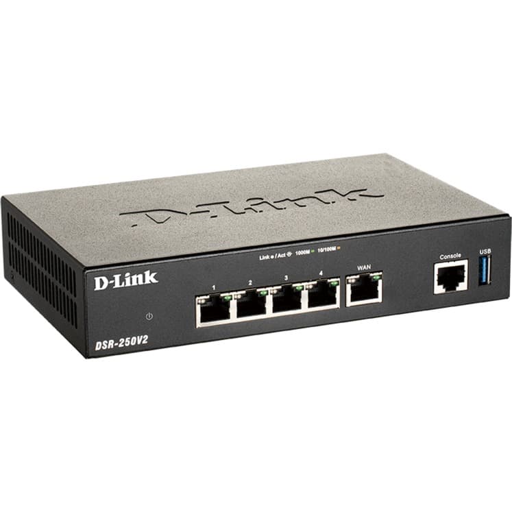 DSR-250V2/E VPN Security, Router – Bild 1