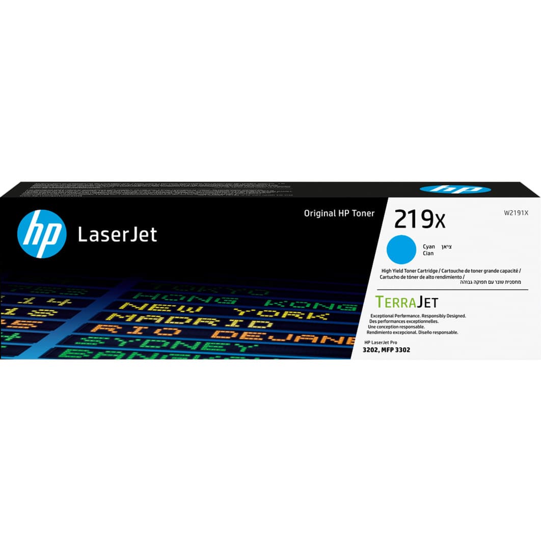 Toner cyan 219X (W2191X) – Bild 1