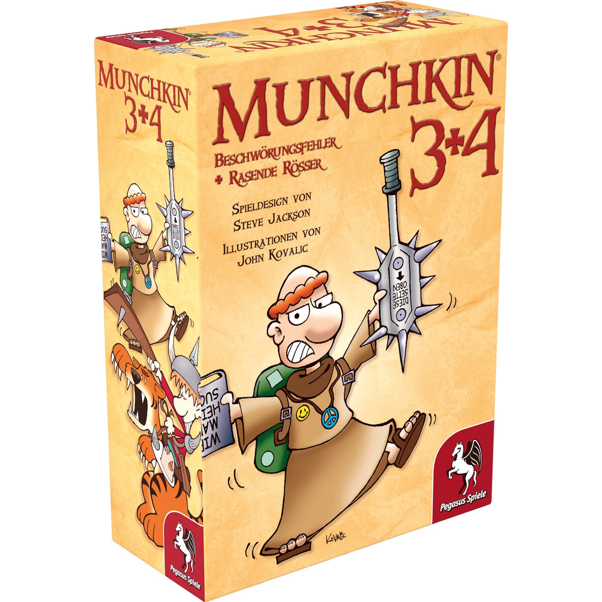 Munchkin 3+4, Kartenspiel