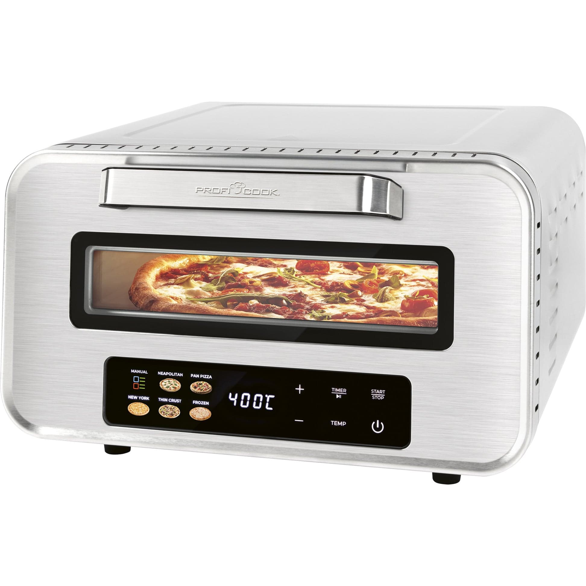PC-PO 1323 Edelstahl, Pizzaofen