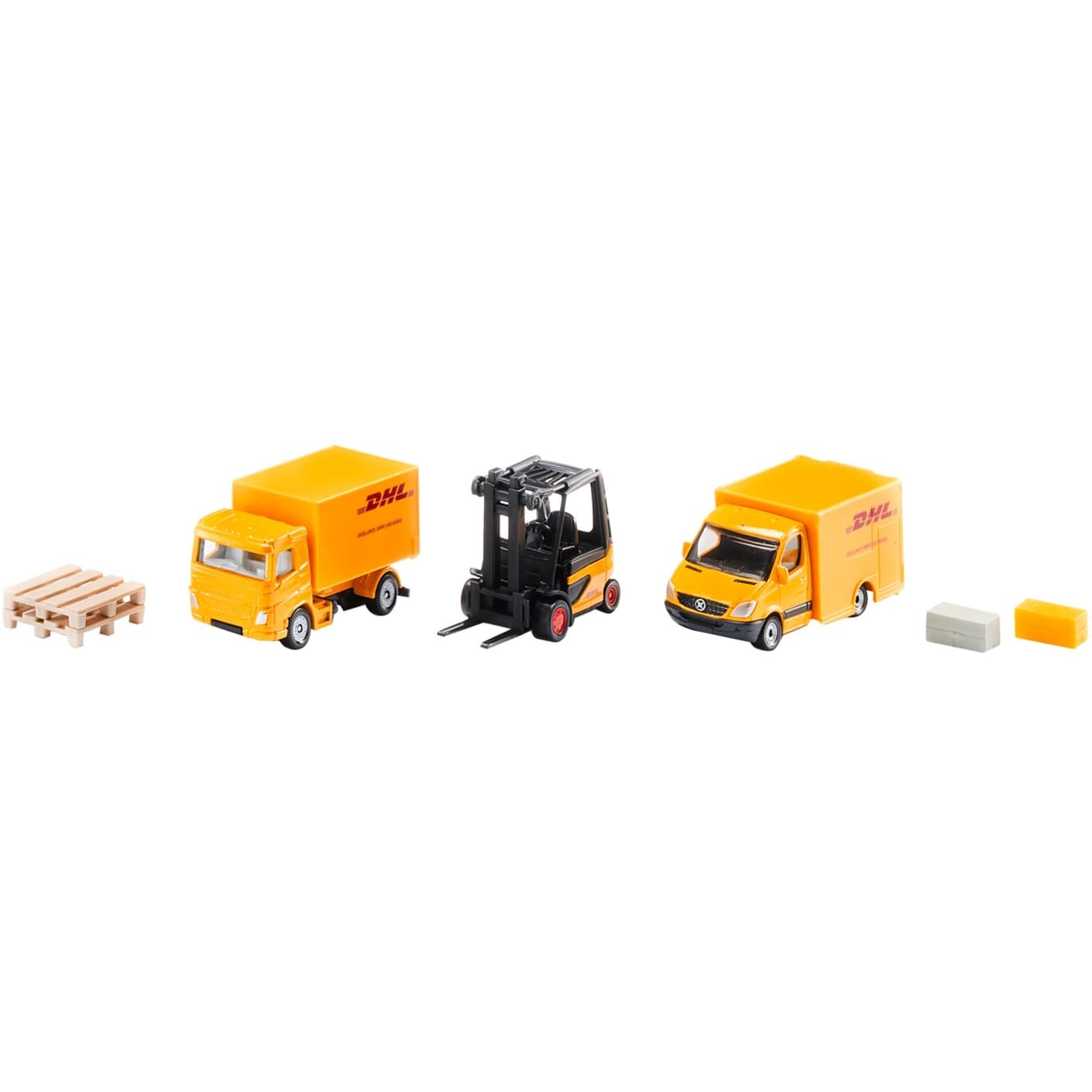 SUPER DHL Logistik Set, Modellfahrzeug – Bild 1