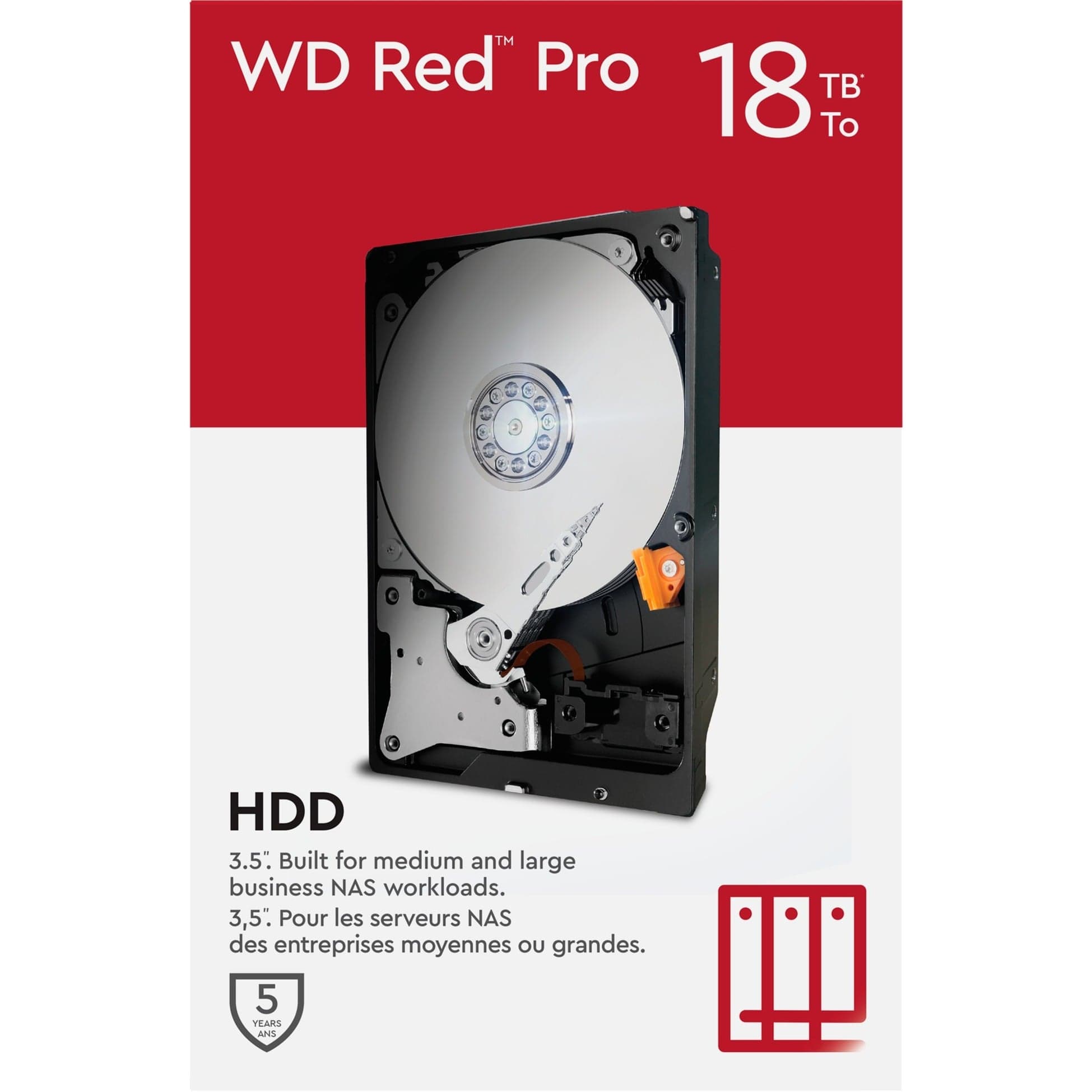 Red Pro 18 TB, Festplatte – Bild 1