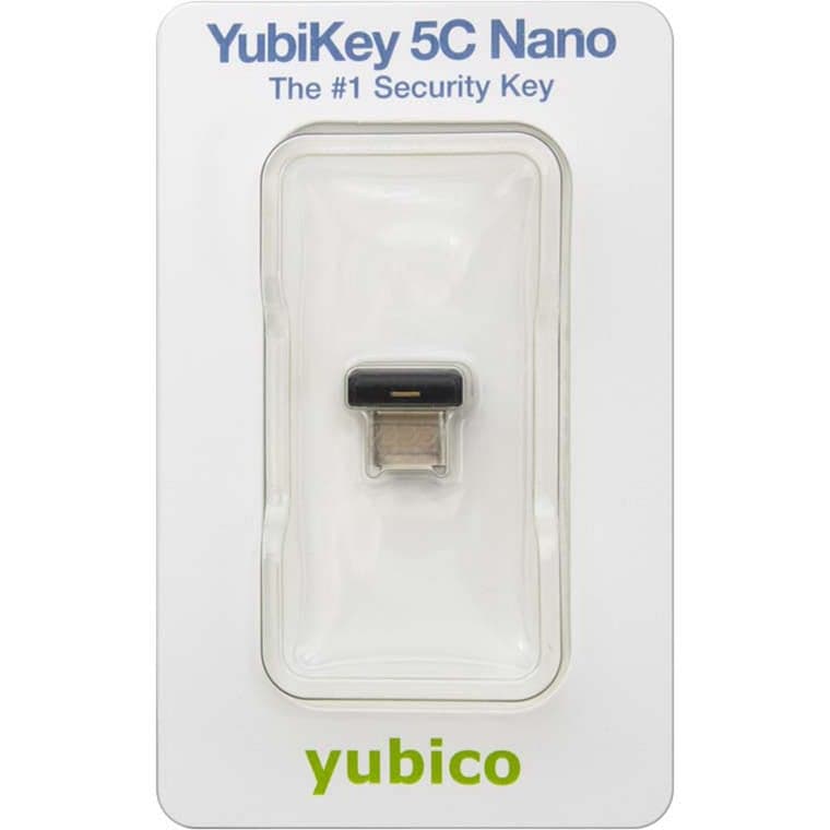 YubiKey 5C Nano, Sicherheitsschlüssel