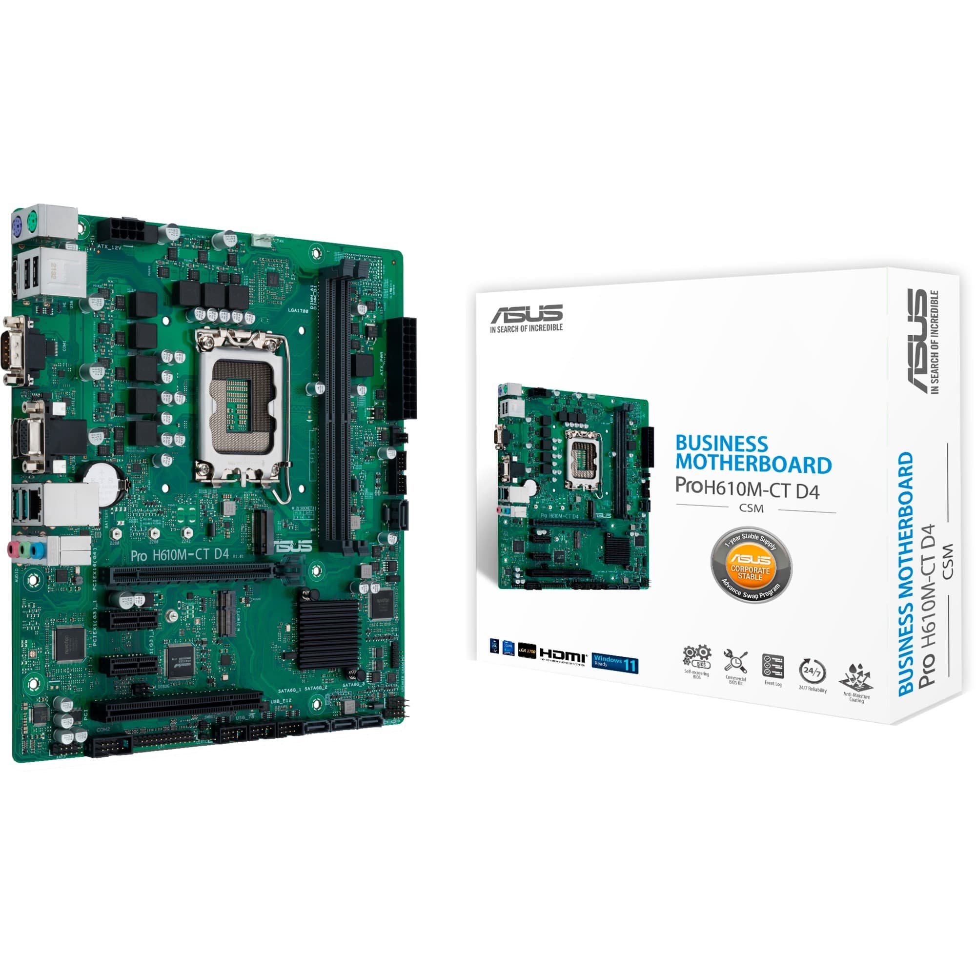 PRIME H610M-A-CSM, Mainboard