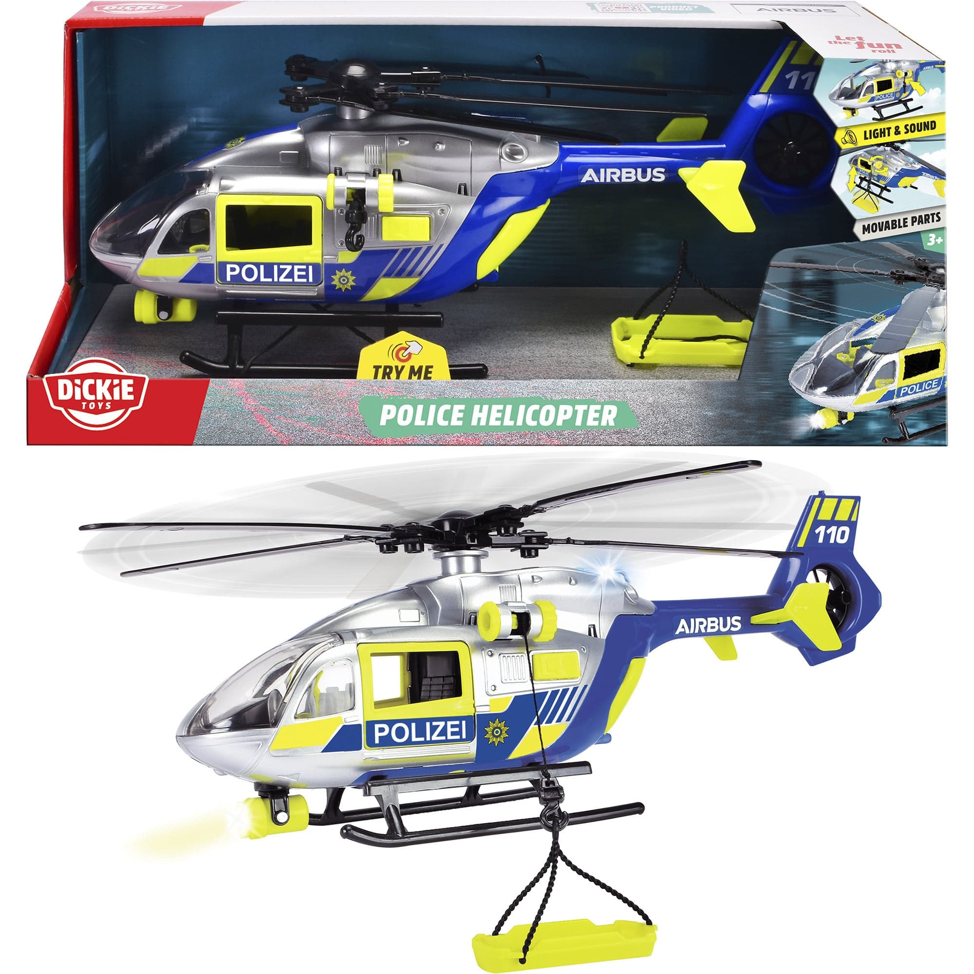 Police Helicopter, Spielfahrzeug