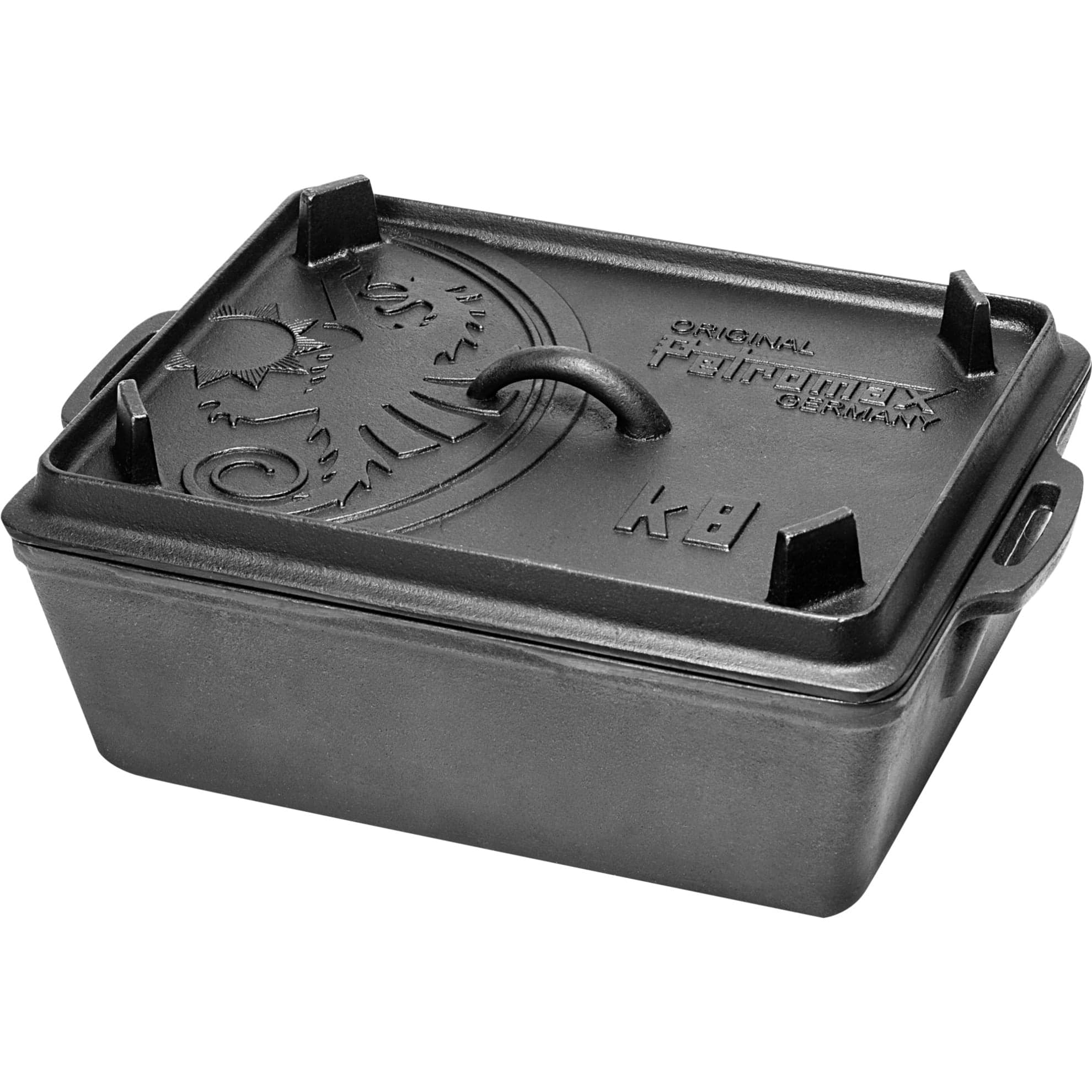 Kastenform mit Deckel k8, Topf
