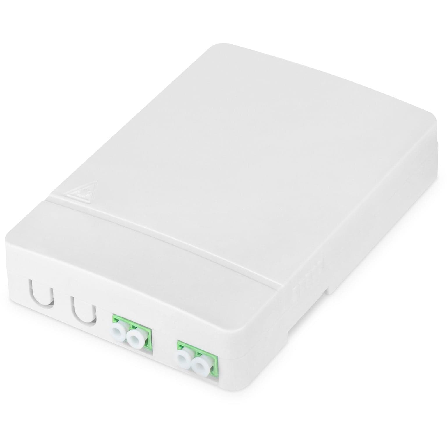 FTTH Gehäuse mit 2x LC/APC DX Kupplung – Bild 1