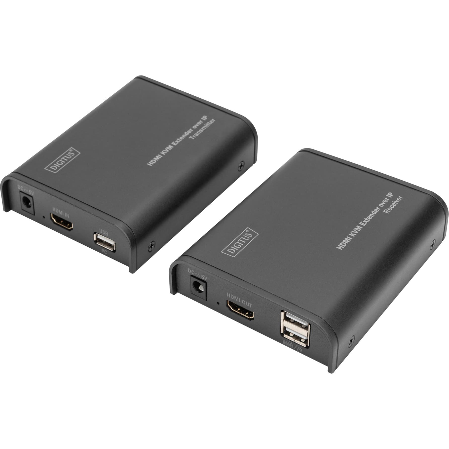 HDMI KVM IP Extender Set, KVM-Switch – Bild 1