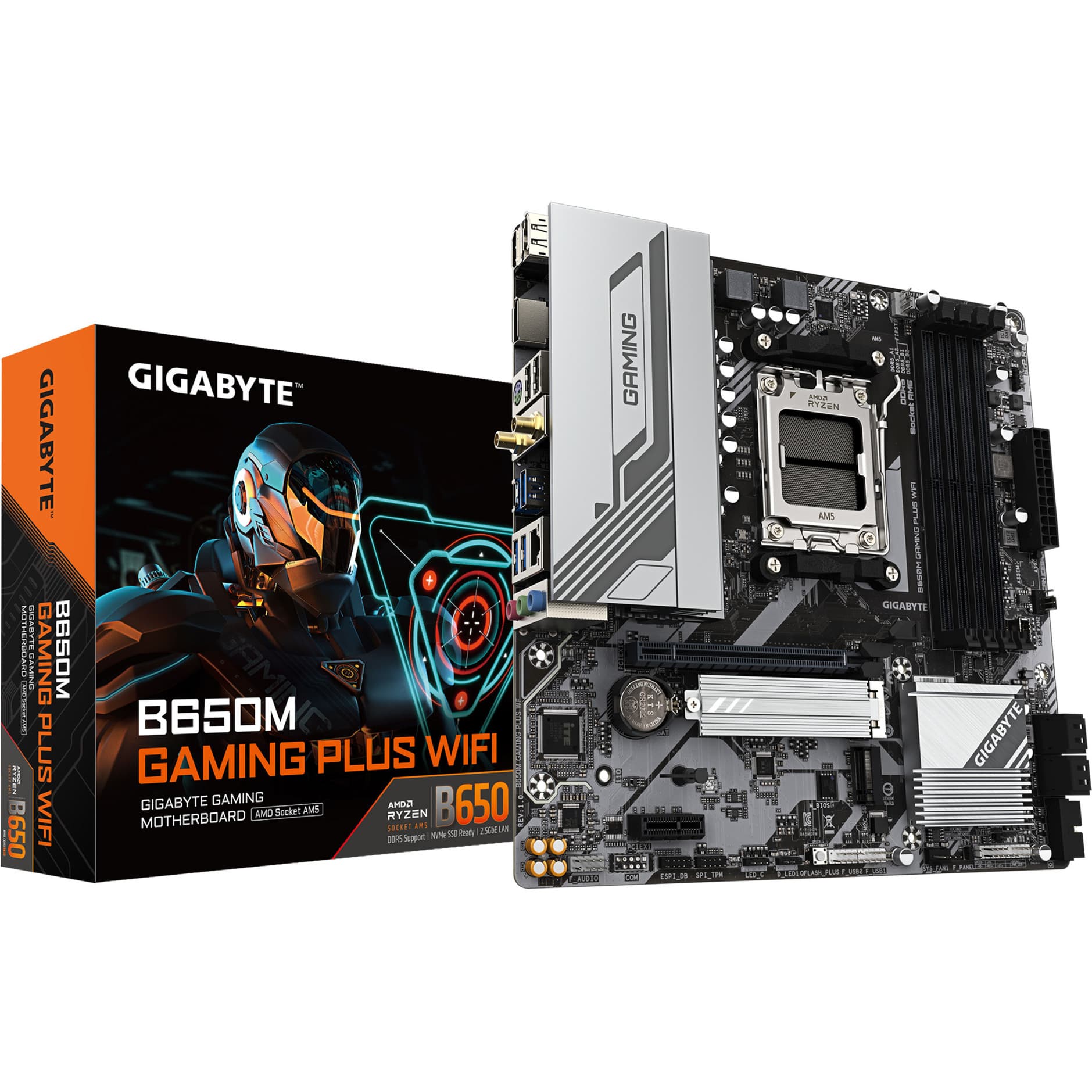 B650M GAMING PLUS WIFI, Mainboard – Bild 1