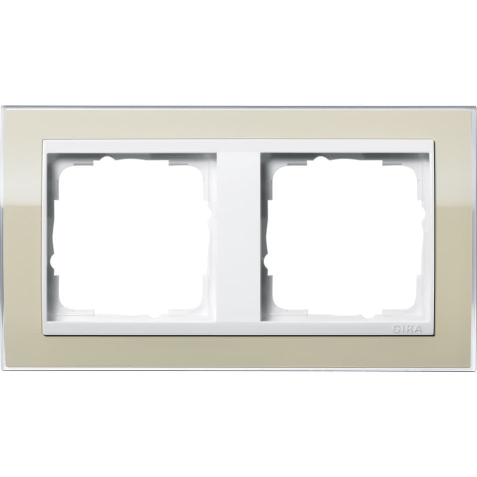 Abdeckrahmen 2fach, Abdeckung – Bild 1