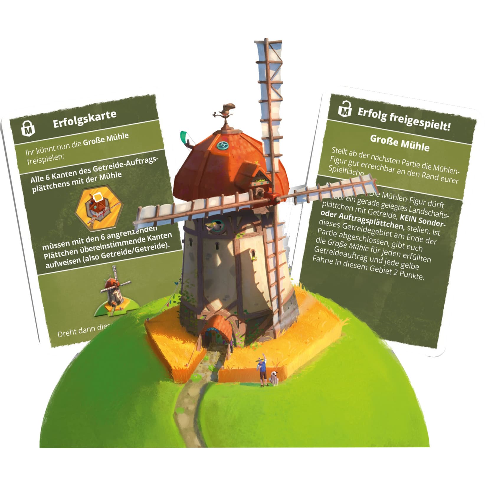 Dorfromantik - Das Brettspiel: Große Mühle – Bild 1