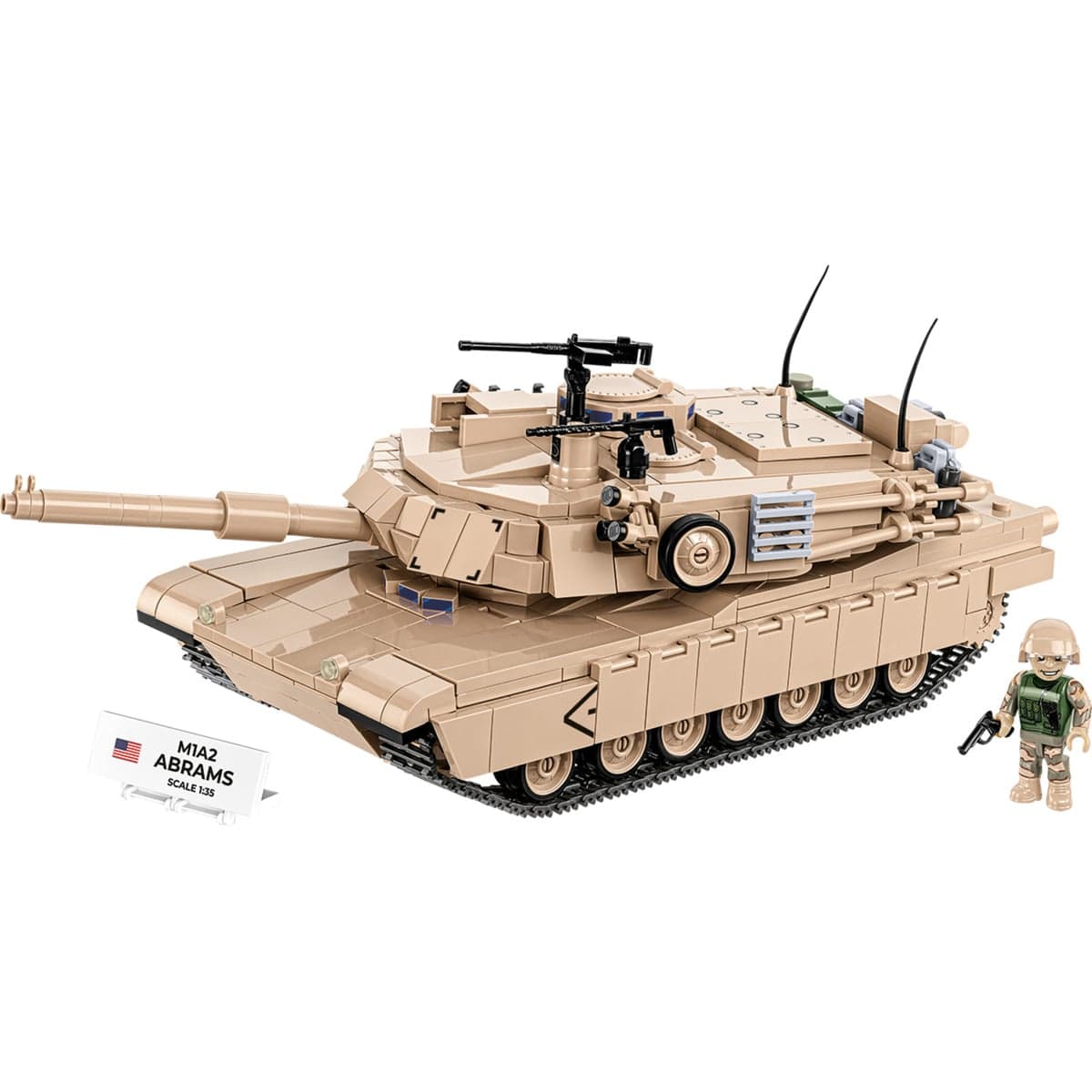 M1A2 Abrams, Konstruktionsspielzeug – Bild 1