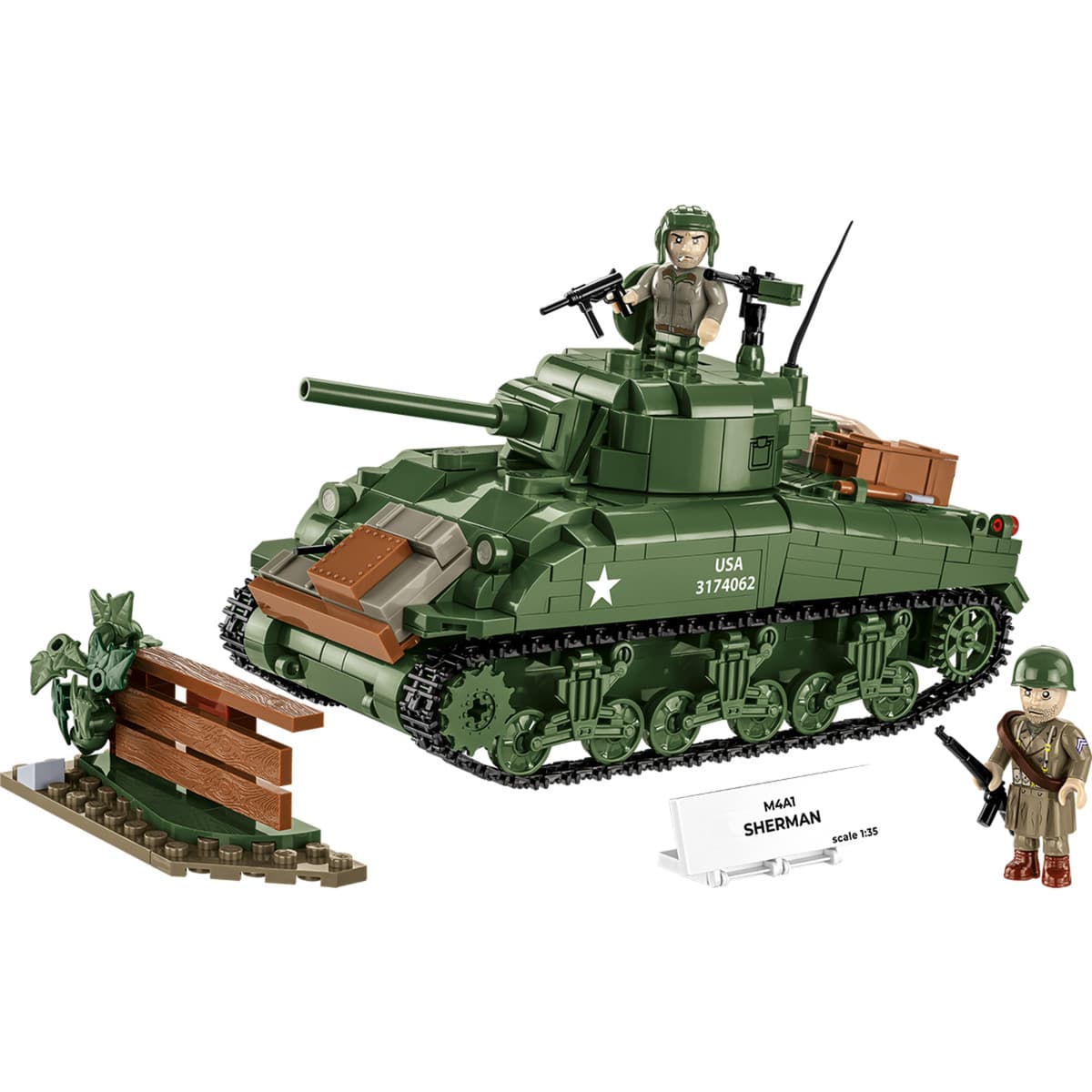 M4A1 Sherman, Konstruktionsspielzeug – Bild 1