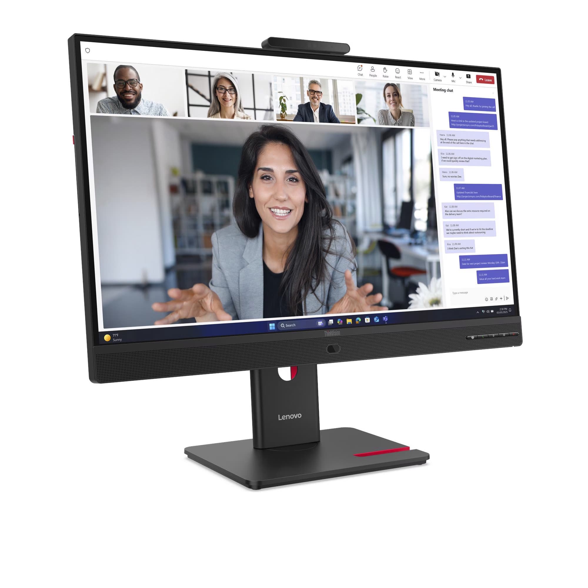ThinkVision T27QD-4v, LED-Monitor – Bild 1