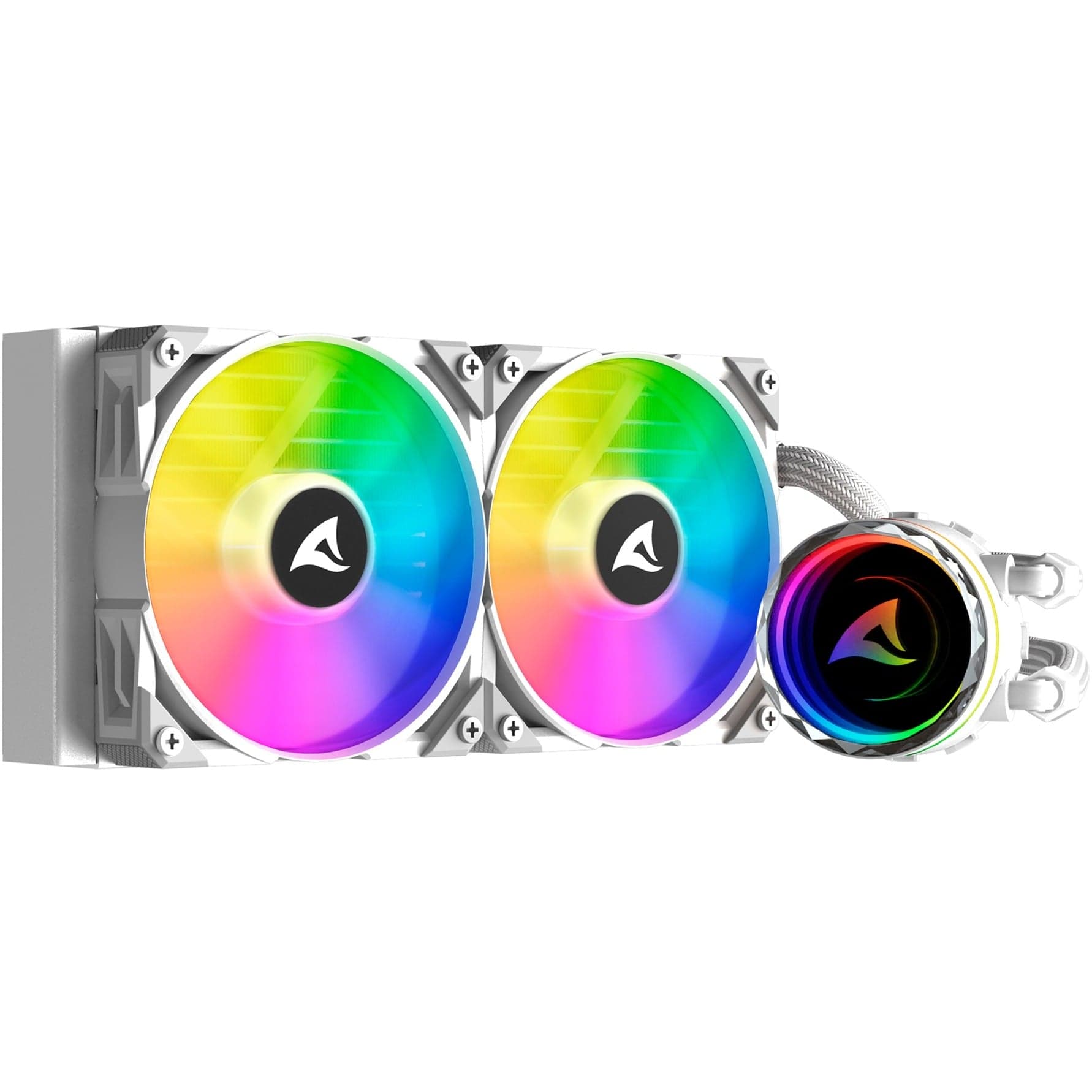 S80 RGB White AIO 240mm, Wasserkühlung – Bild 1