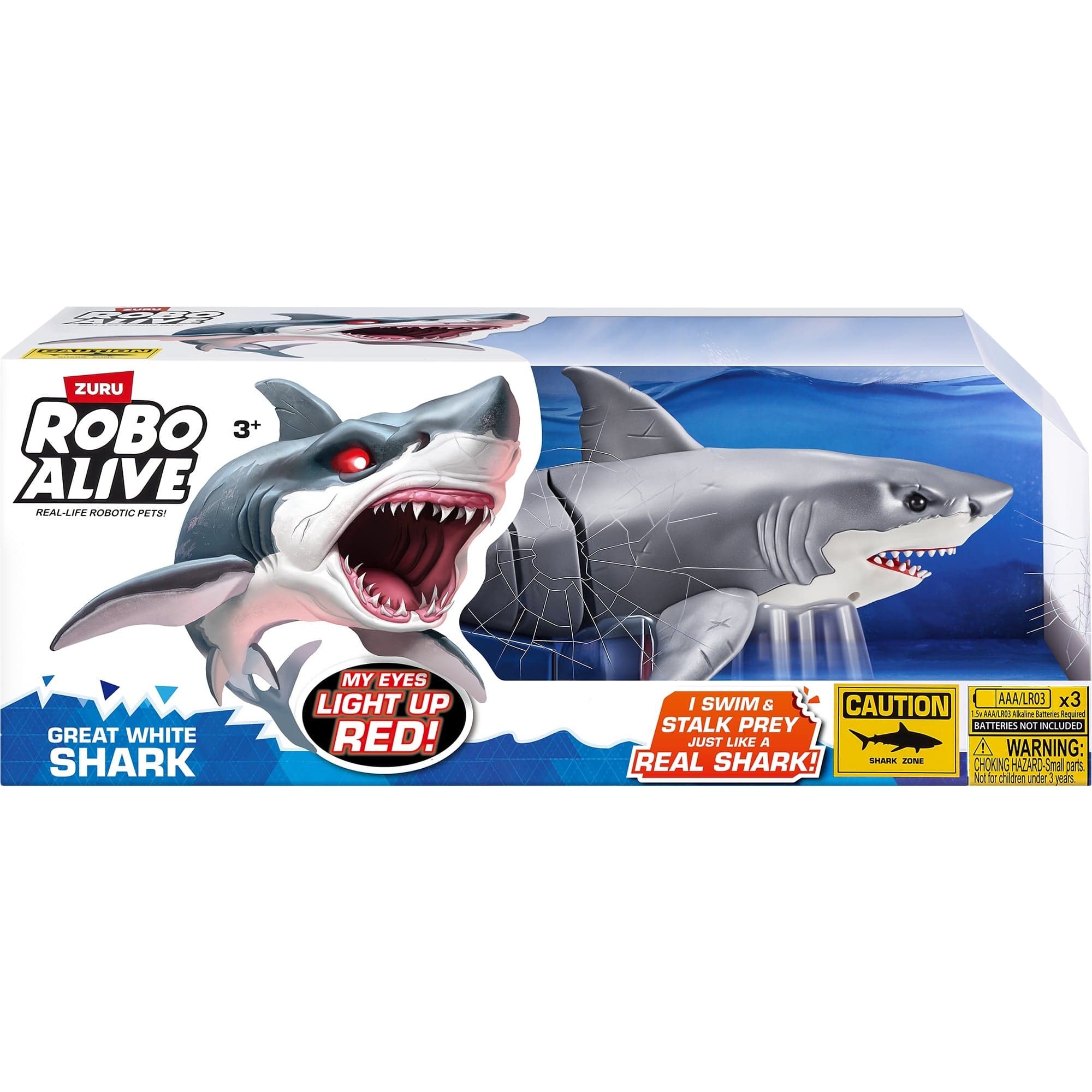 Robo Alive - Weißer Hai, Spielfigur