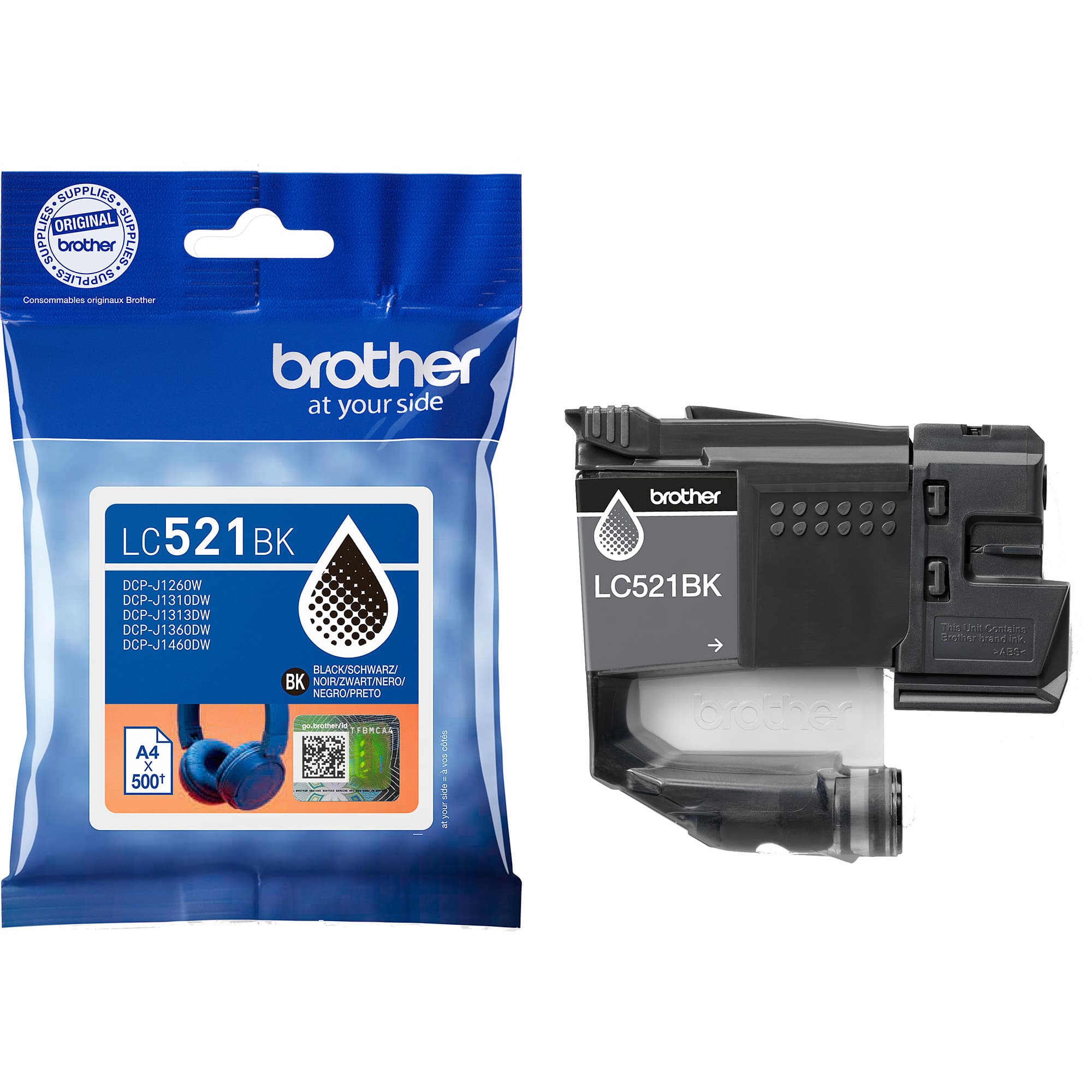 Tinte schwarz LC-521BK – Bild 1