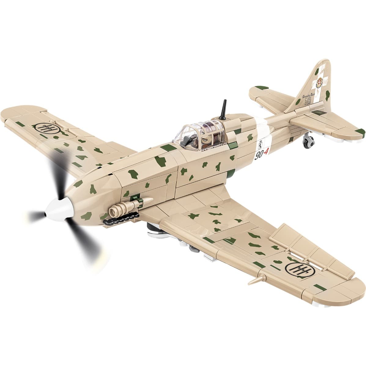 Macchi C.202 "Folgore", Konstruktionsspielzeug – Bild 1