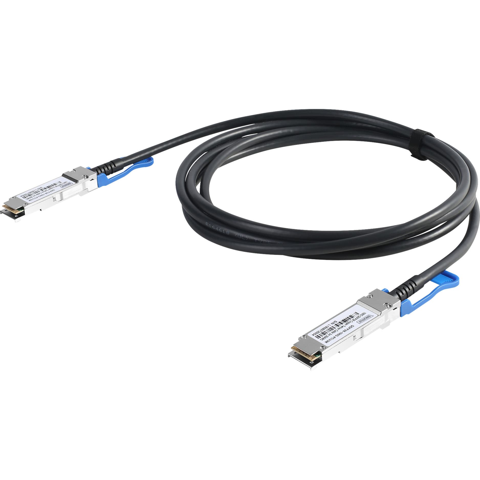 100G QSFP28 DAC Kabel, 1m – Bild 1