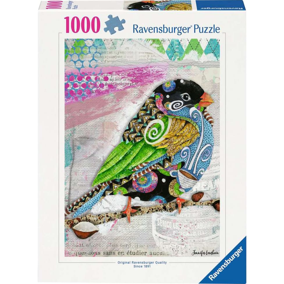 Puzzle - Bunter Vogel – Bild 1