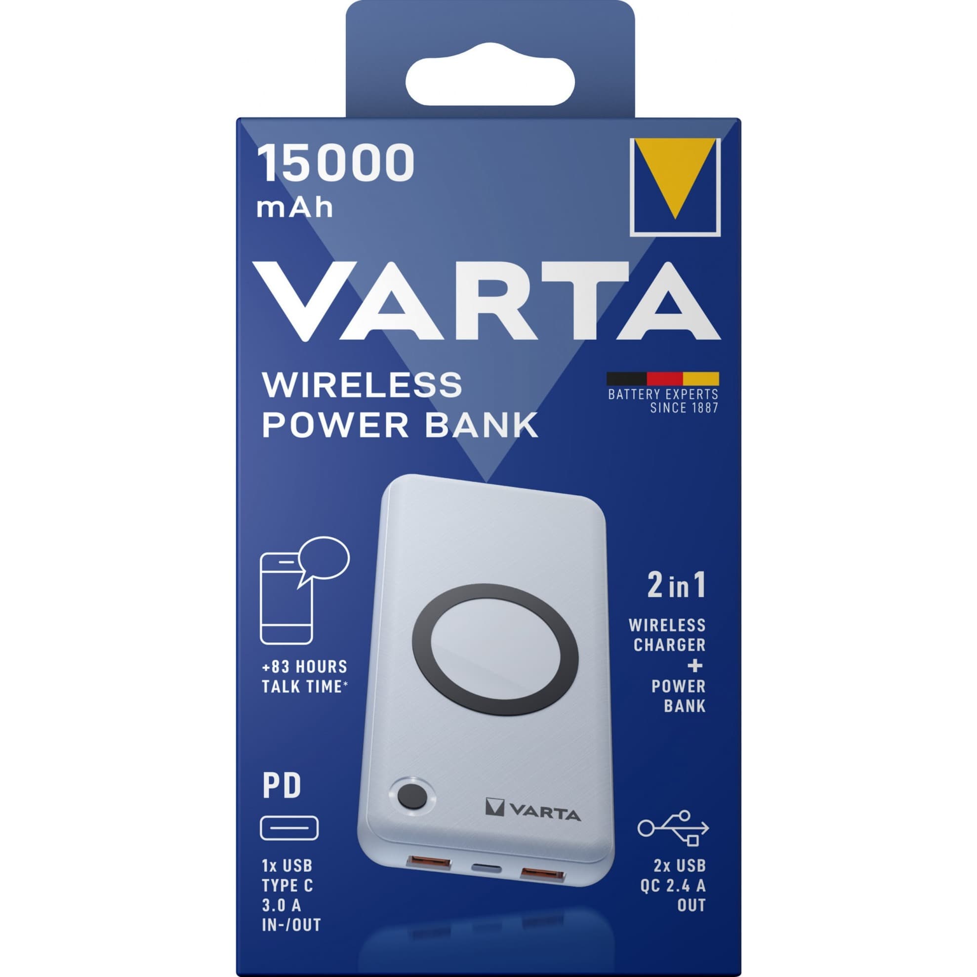 Wireless Powerbank 15.000 – Bild 1