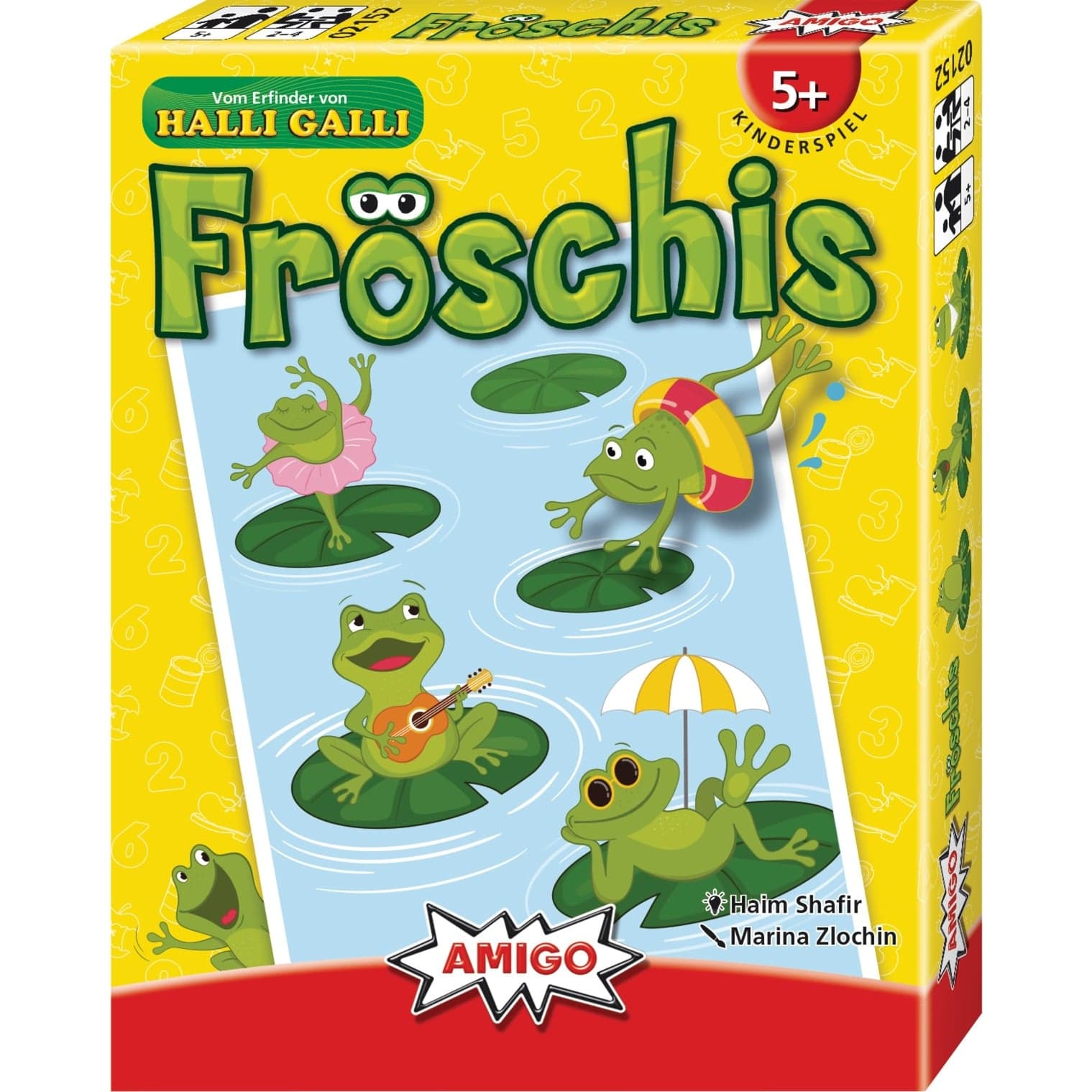 Fröschis, Kartenspiel – Bild 1