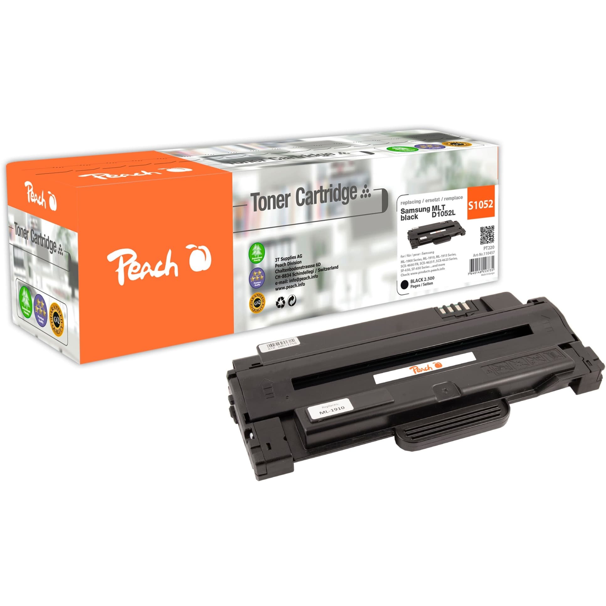 Toner schwarz 110457 – Bild 1