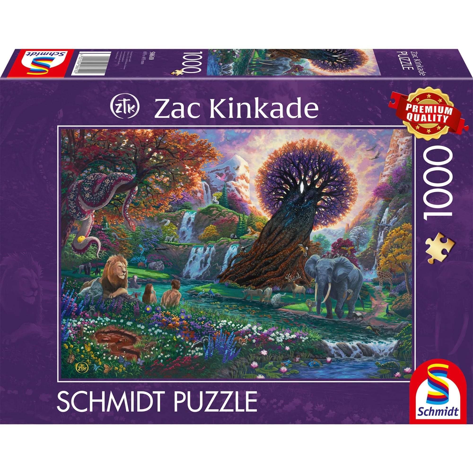 Zac Kinkade: Der Garten Eden, Puzzle – Bild 1