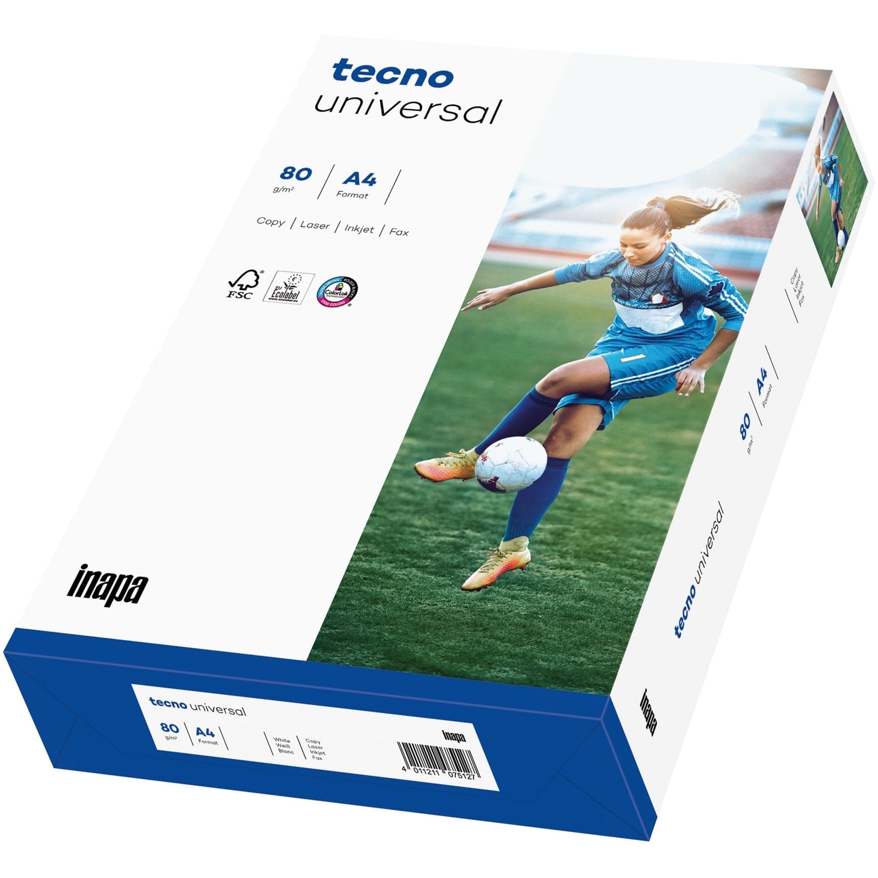 Tecno Universal ungeriest A4, Papier