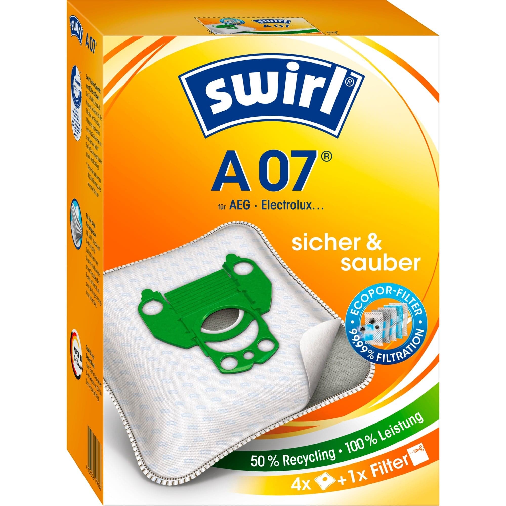 Staubsaugerbeutel A07 EcoPor – Bild 1
