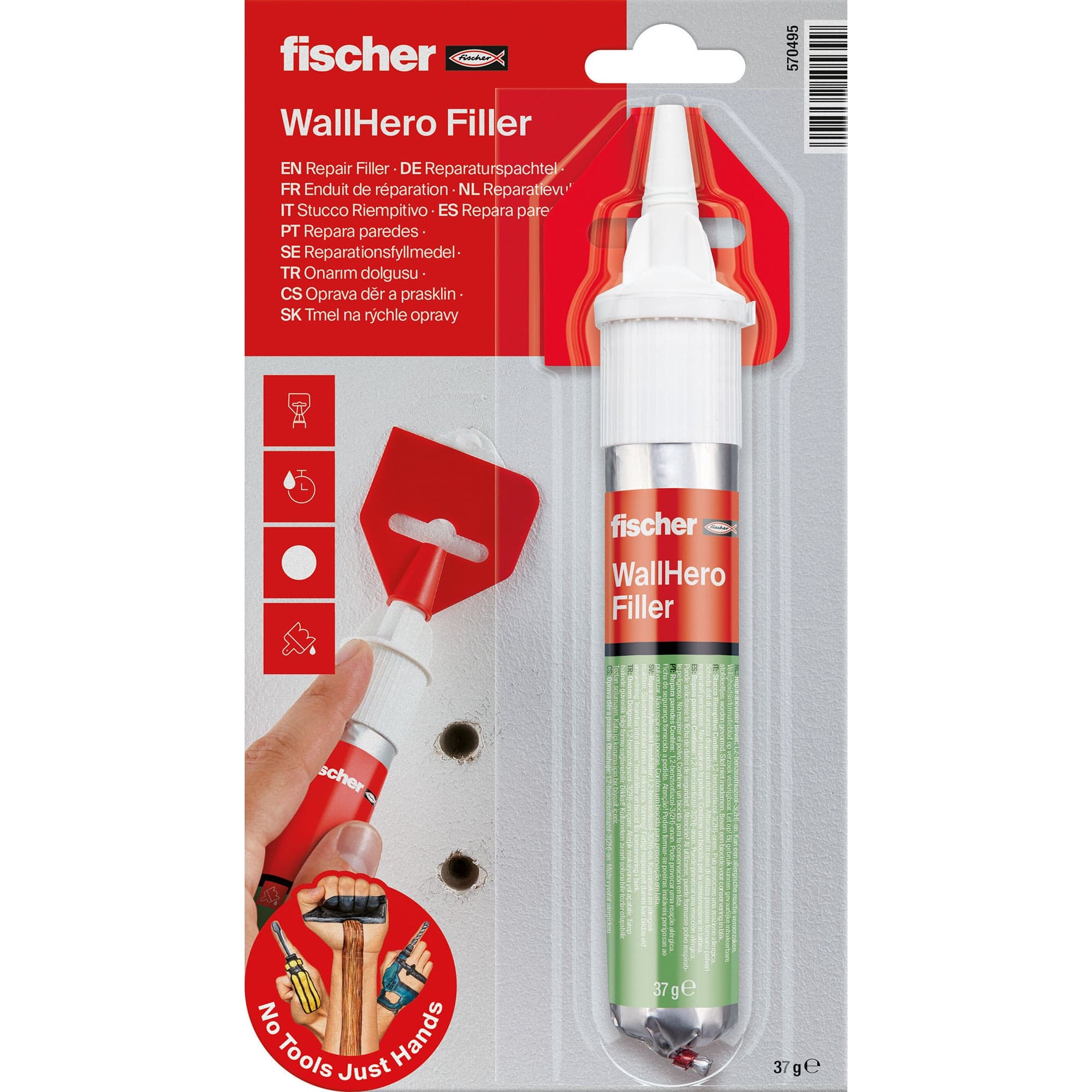 Reparaturspachtel WallHero, Spachtelmasse