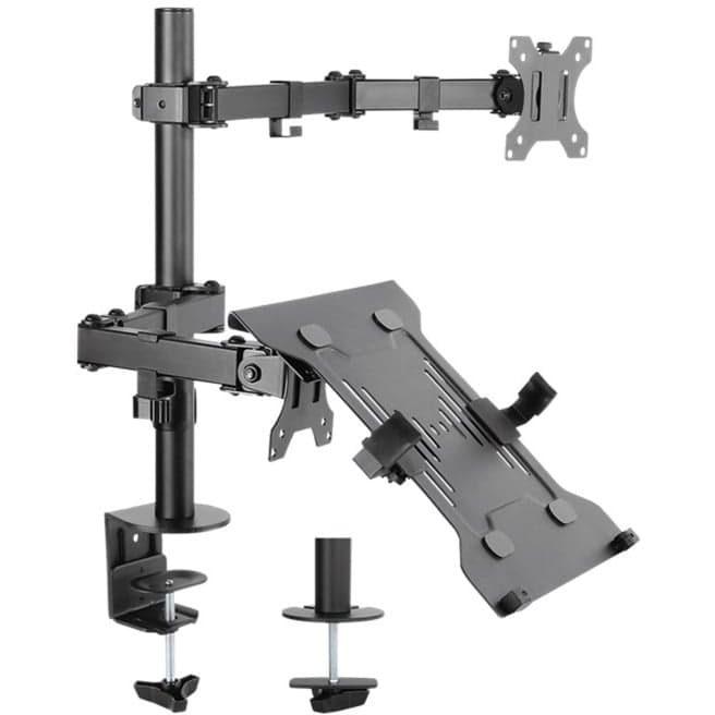 Monitorhalterung mit Laptop-Arm Flex – Bild 1