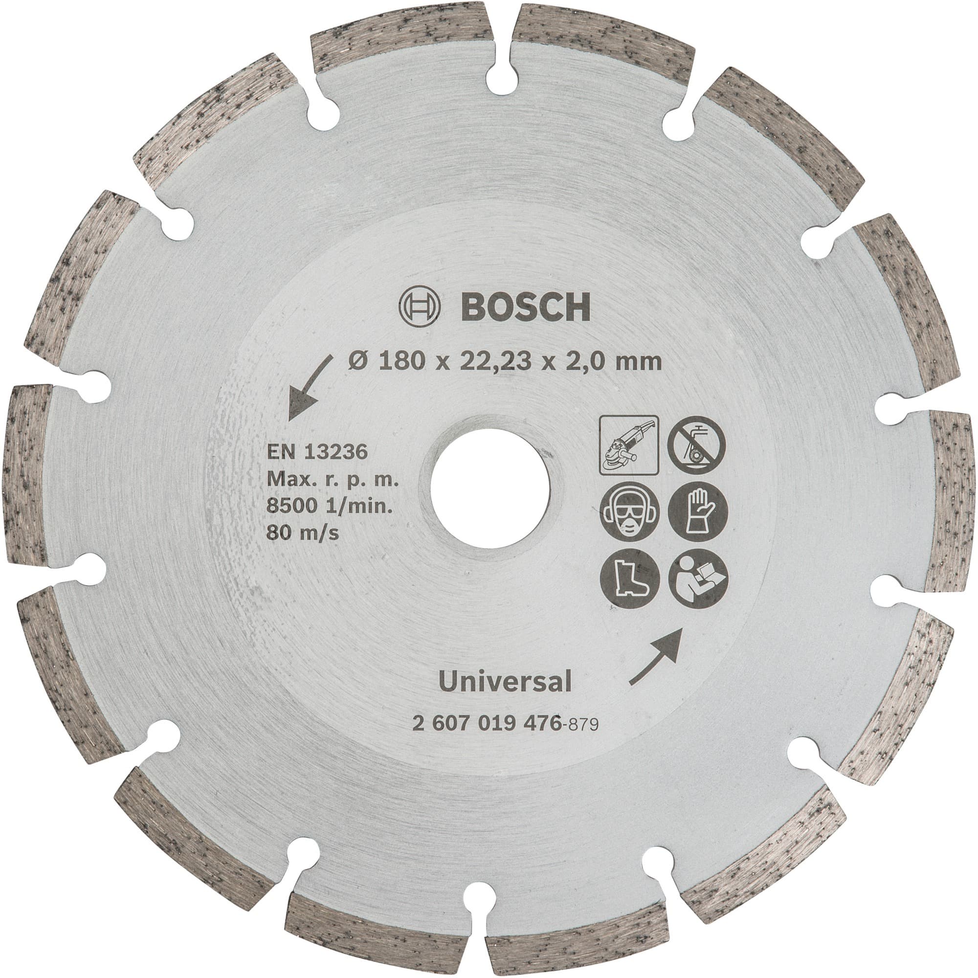 Diamanttrennscheibe Universal, Ø 180mm – Bild 1
