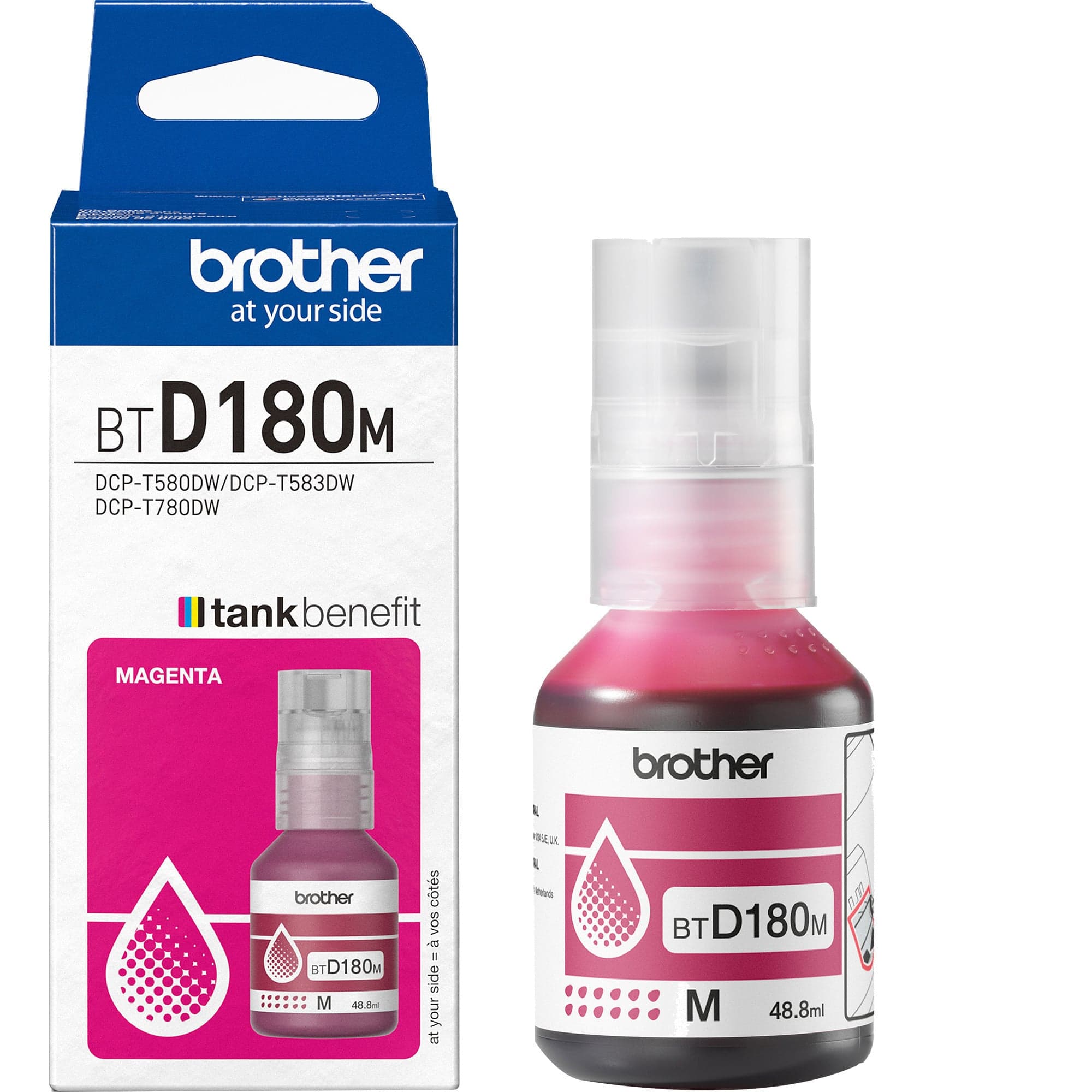 Tintenflasche  BTD180M magenta – Bild 1