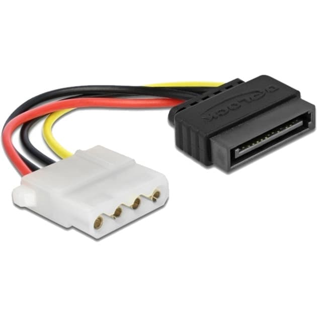 Stromadapter 15-Pin-SATA > 4-Pin-5,25" – Bild 1