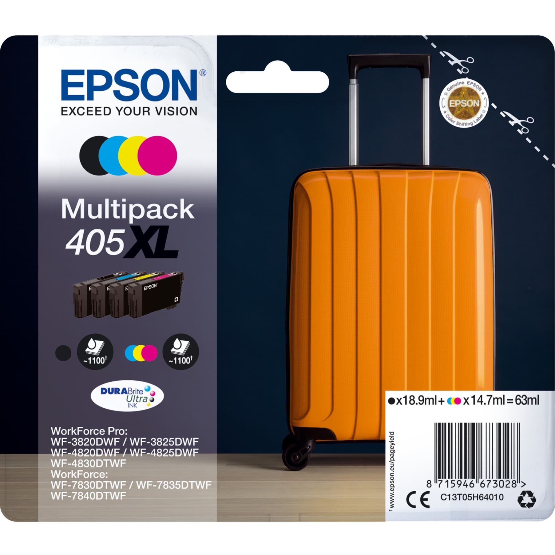 Tinte Multipack 405XL (C13T05H64010) – Bild 1
