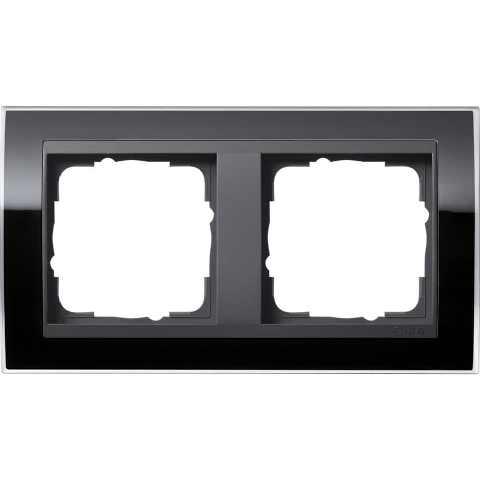 Abdeckrahmen 2fach, Abdeckung – Bild 1