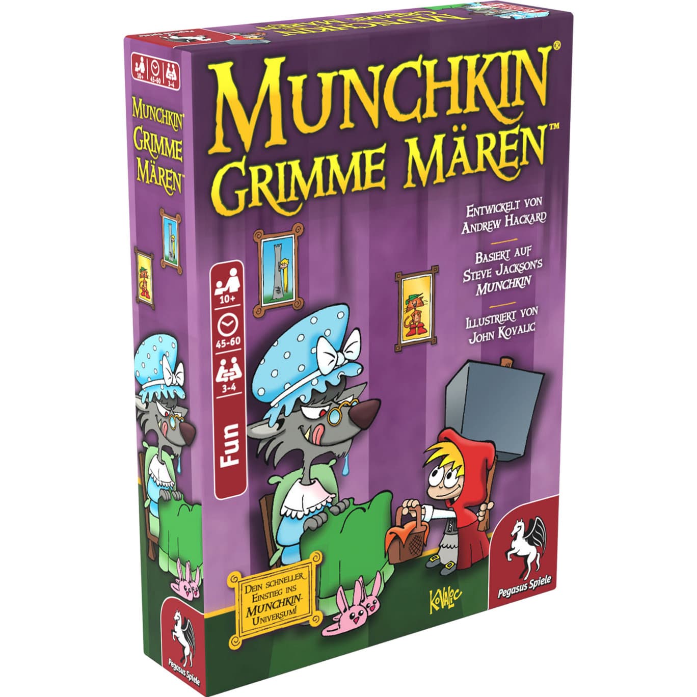 Munchkin Grimme Mären, Kartenspiel – Bild 1