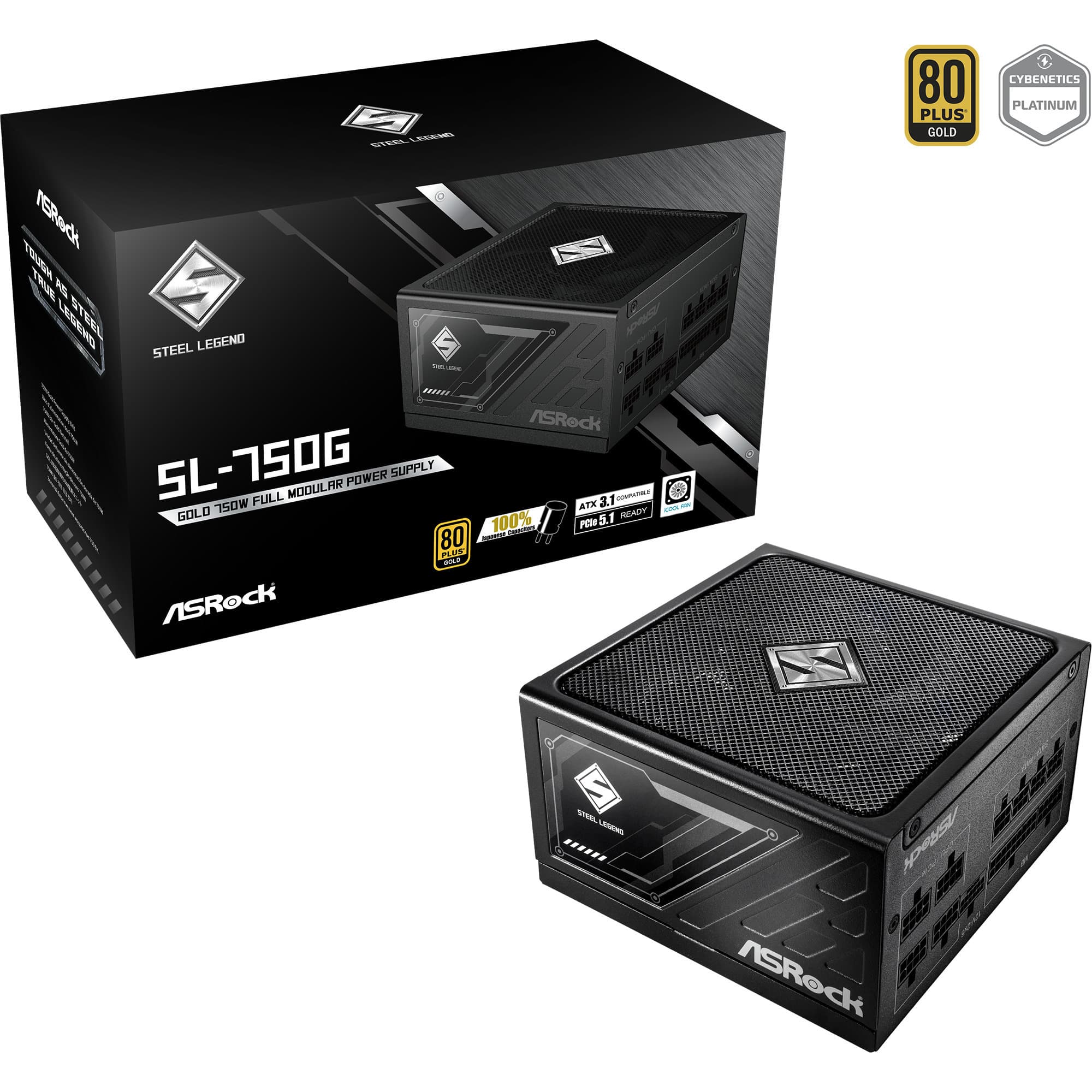 Steel Legend SL-750G, PC-Netzteil