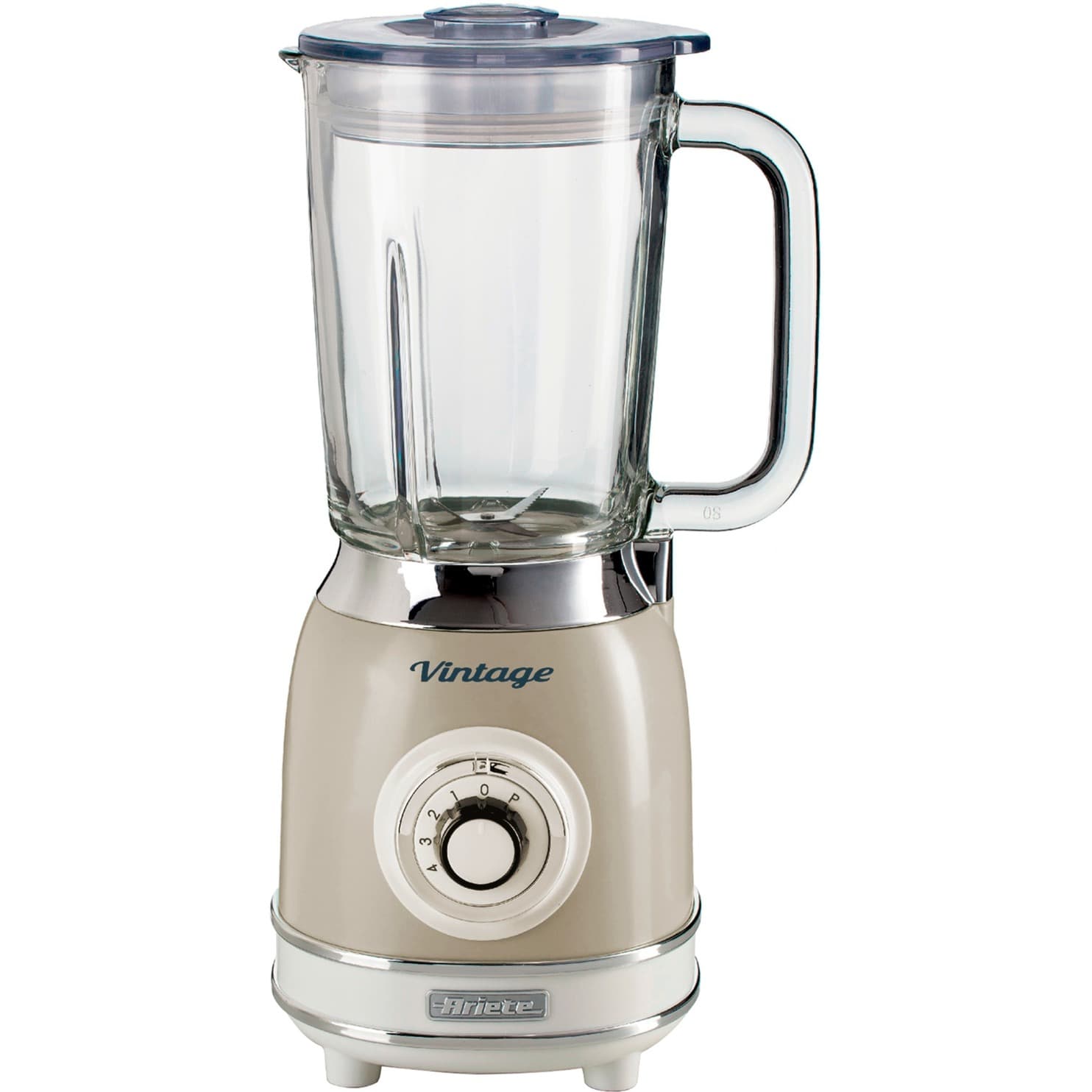 Standmixer Vintage creme, Glasbecher – Bild 1